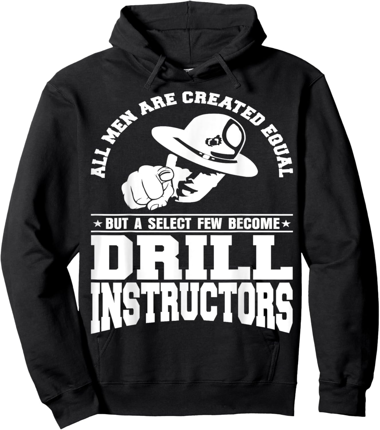 Drill Instructor Hoodie - Hoodie | Black