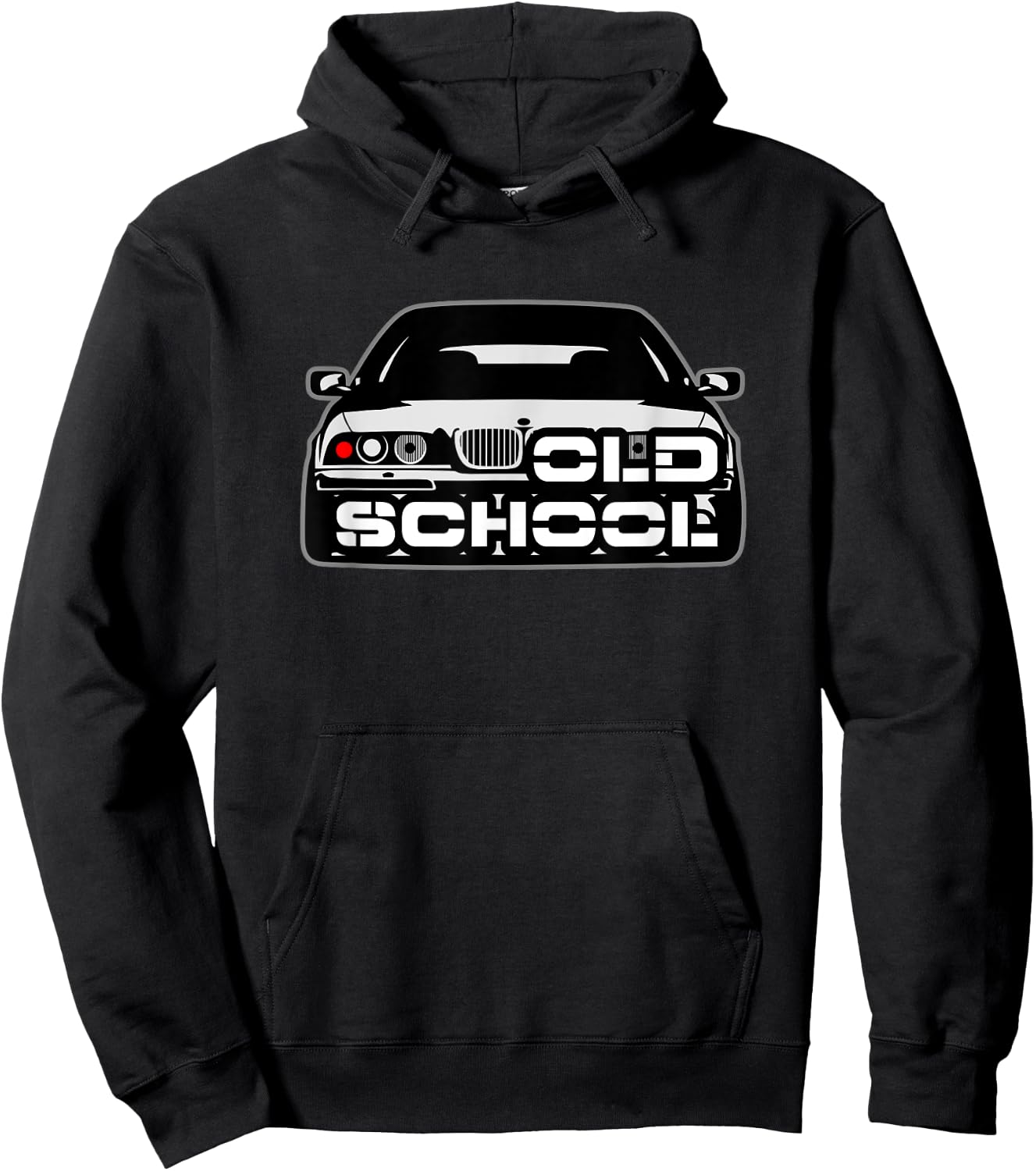 E39 5 Series - Old School Hoodie - Hoodie | Black