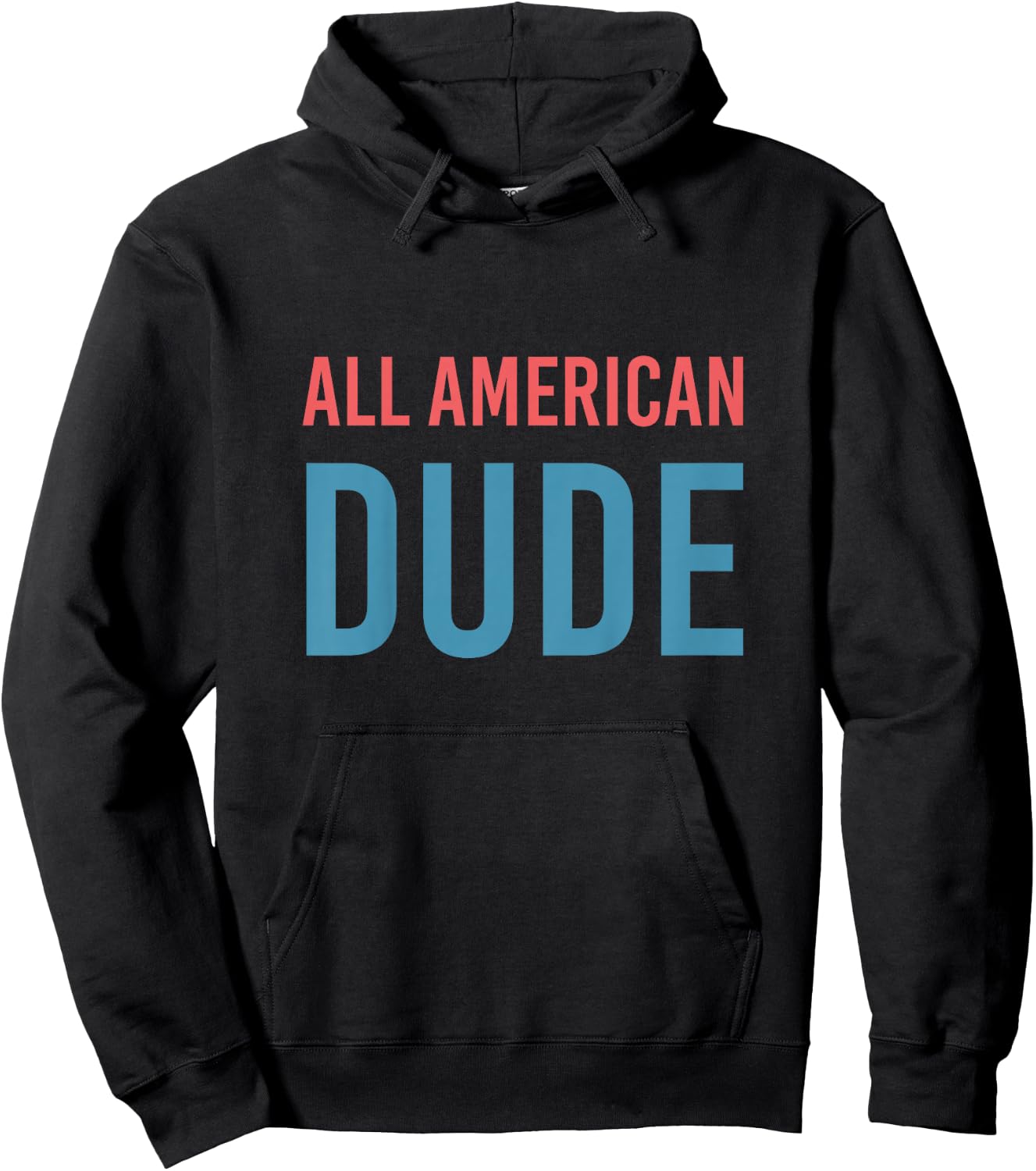 Kids ALL AMERICAN DUDE Hoodie - Hoodie | Black