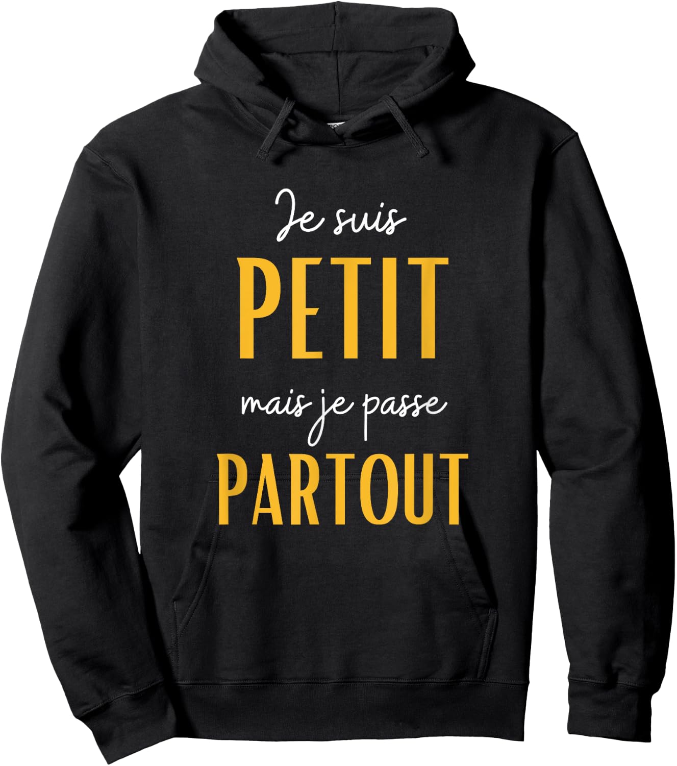 I'm Small But I Go Everywhere Hoodie - Hoodie | Black