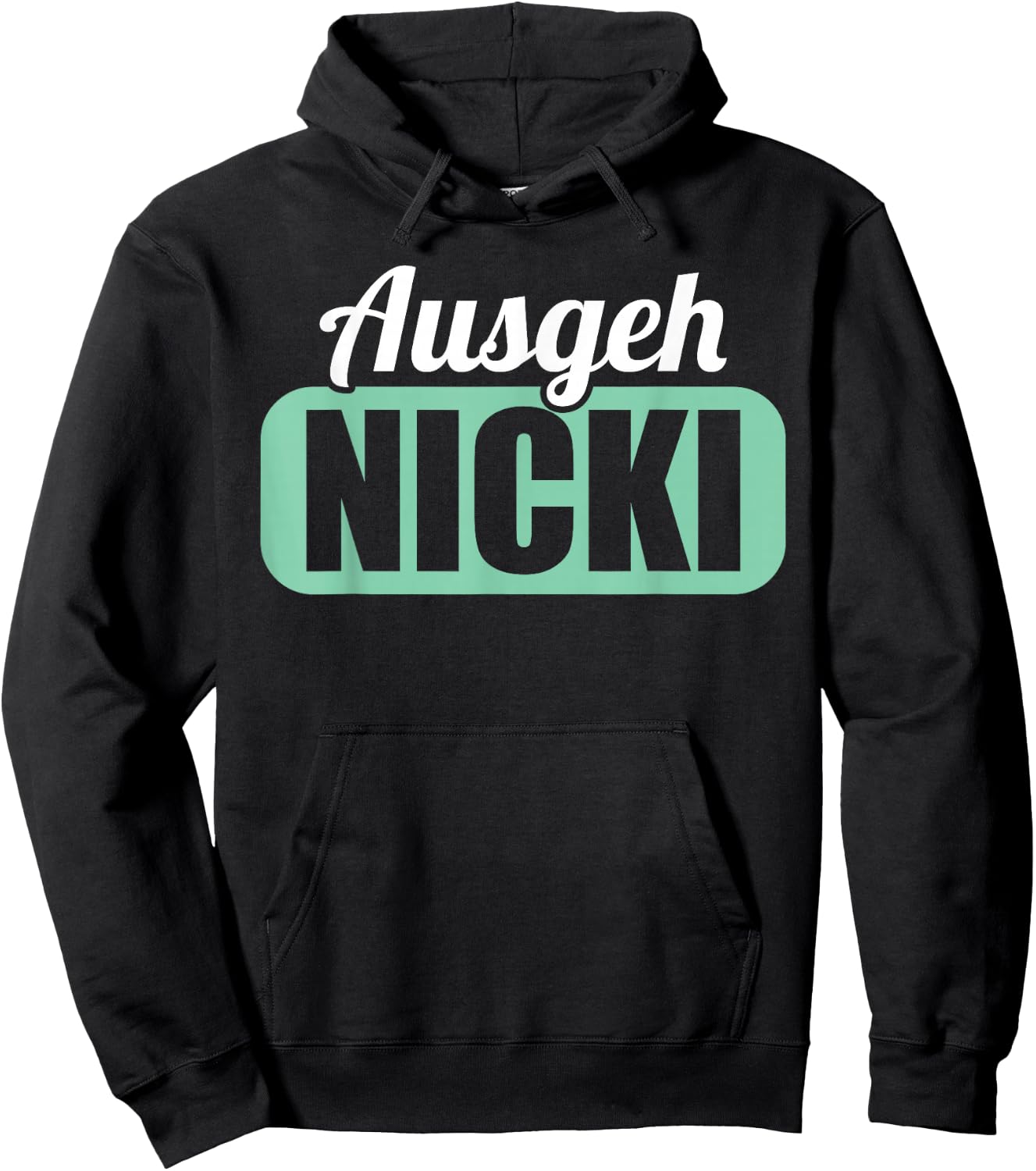 DDR East Germany East Away Nicki Ossi , black Hoodie - Hoodie | Black