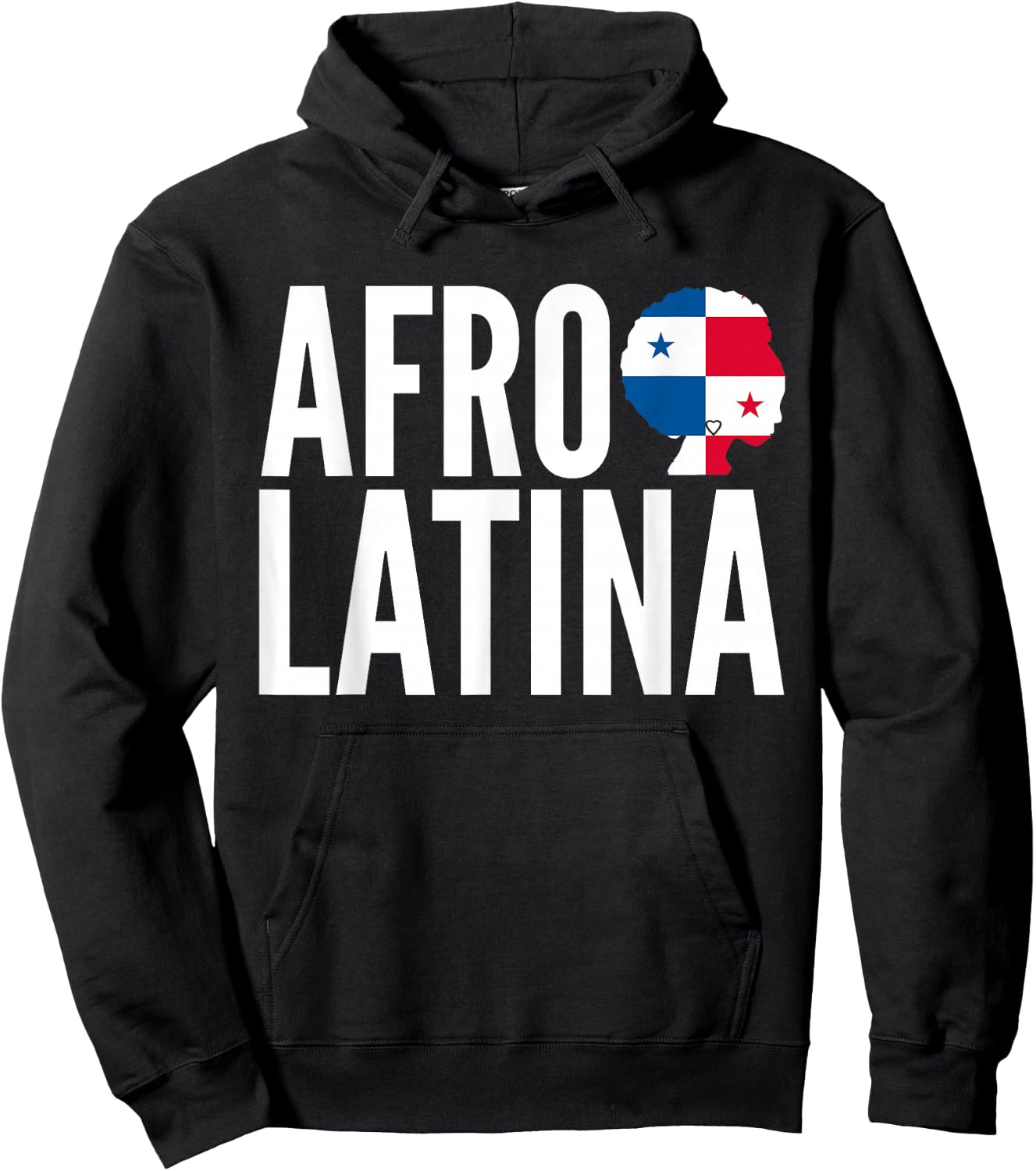 Caribbean Afro-Latina Panama Flag Panamanian Creole Pride Hoodie - Hoodie | Black