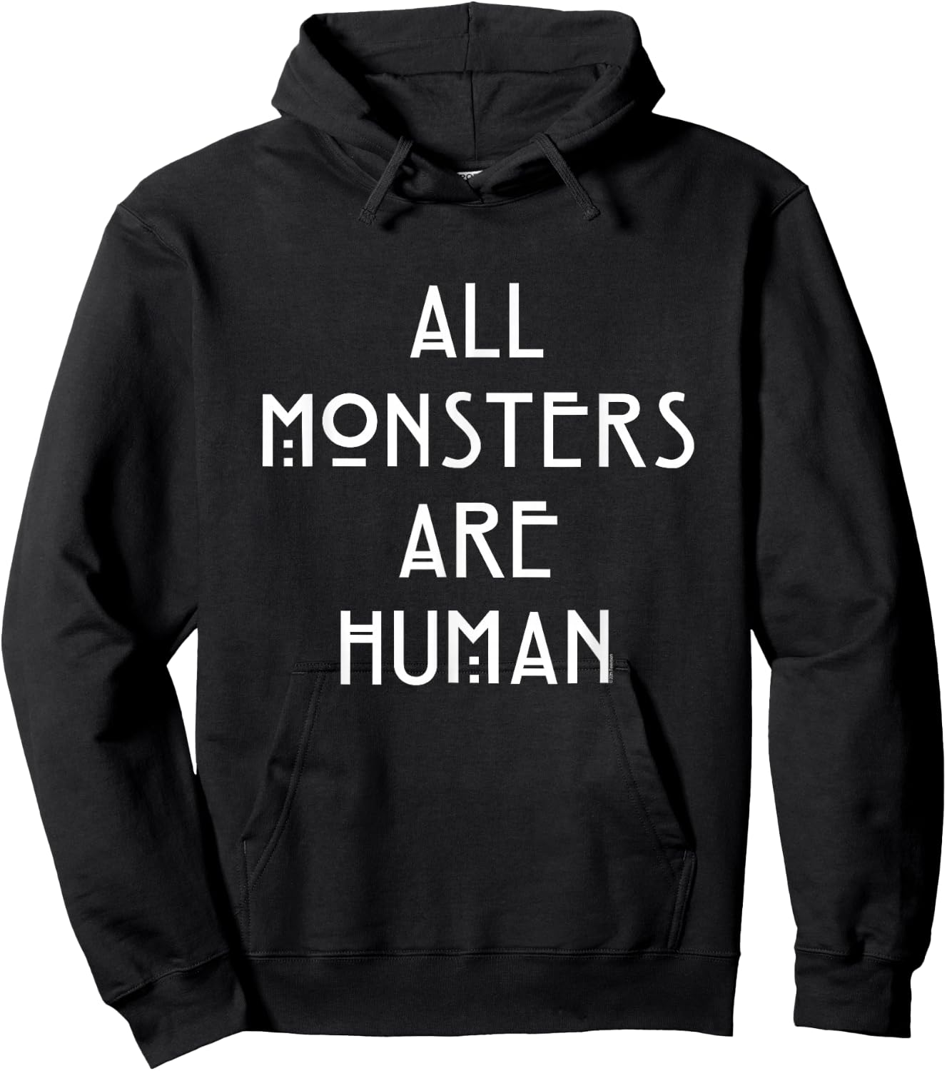 American Horror Story Asylum Monster Are People , black Hoodie - Hoodie | Black