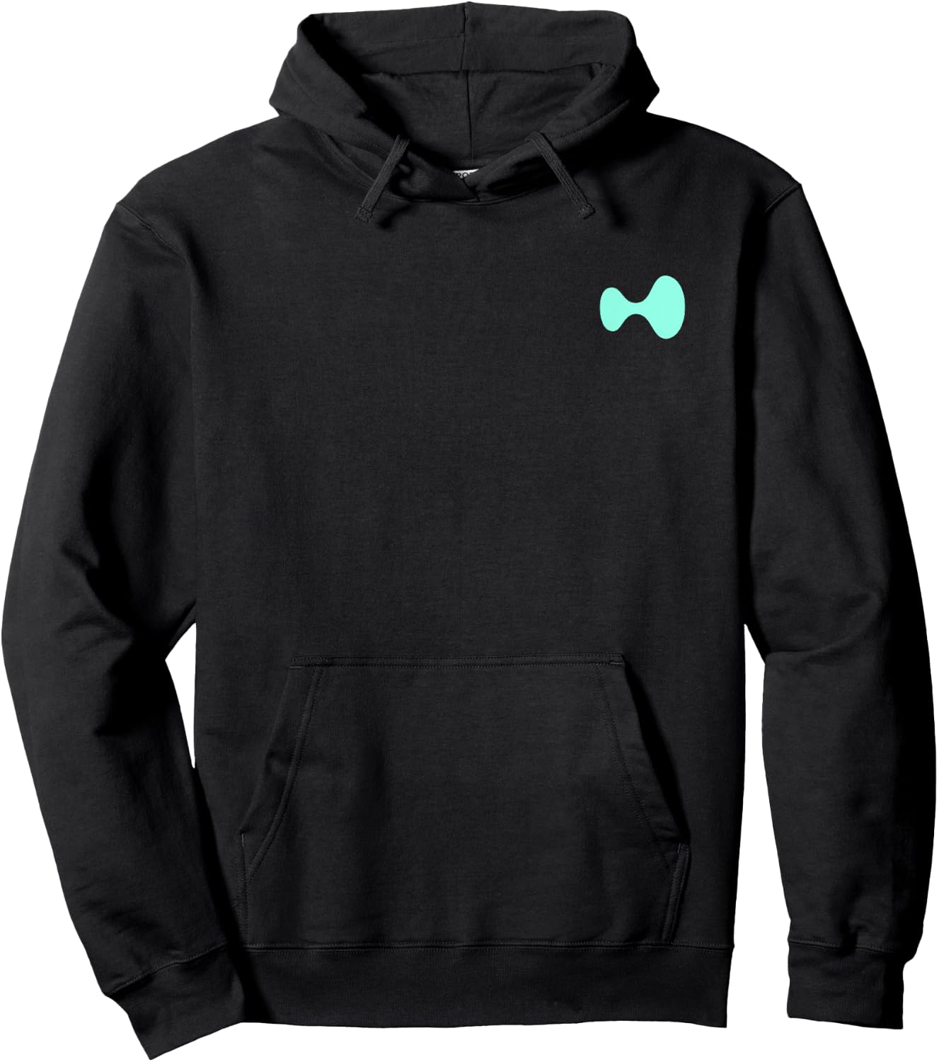 Hyperliquid Pocket Logo Crypto Merchandise Hoodie - Hoodie | Black