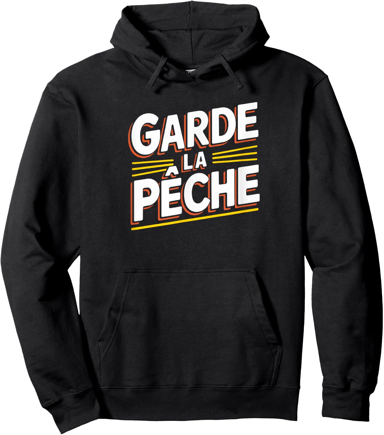 Keep Fishing , Black, S Hoodie - Hoodie | Black