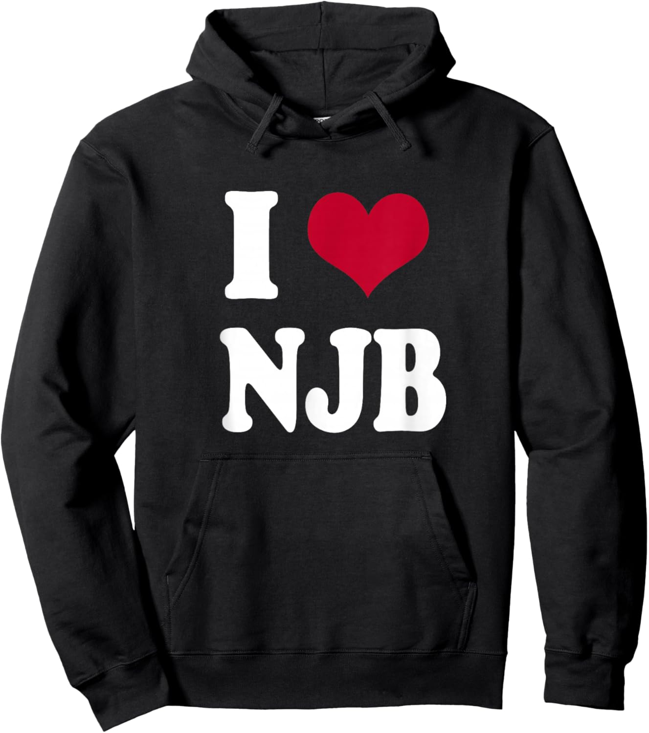 I Heart NJB Hoodie - Hoodie | Black