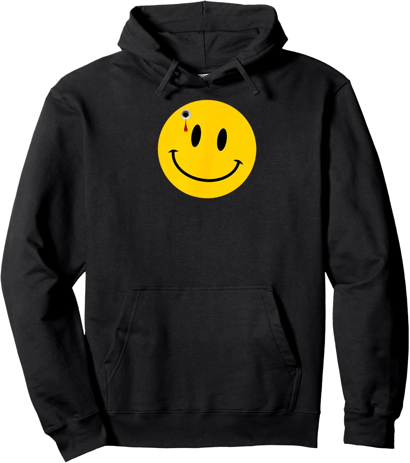 Bullet Hole Comedian’s Badge Hoodie - Hoodie | Black