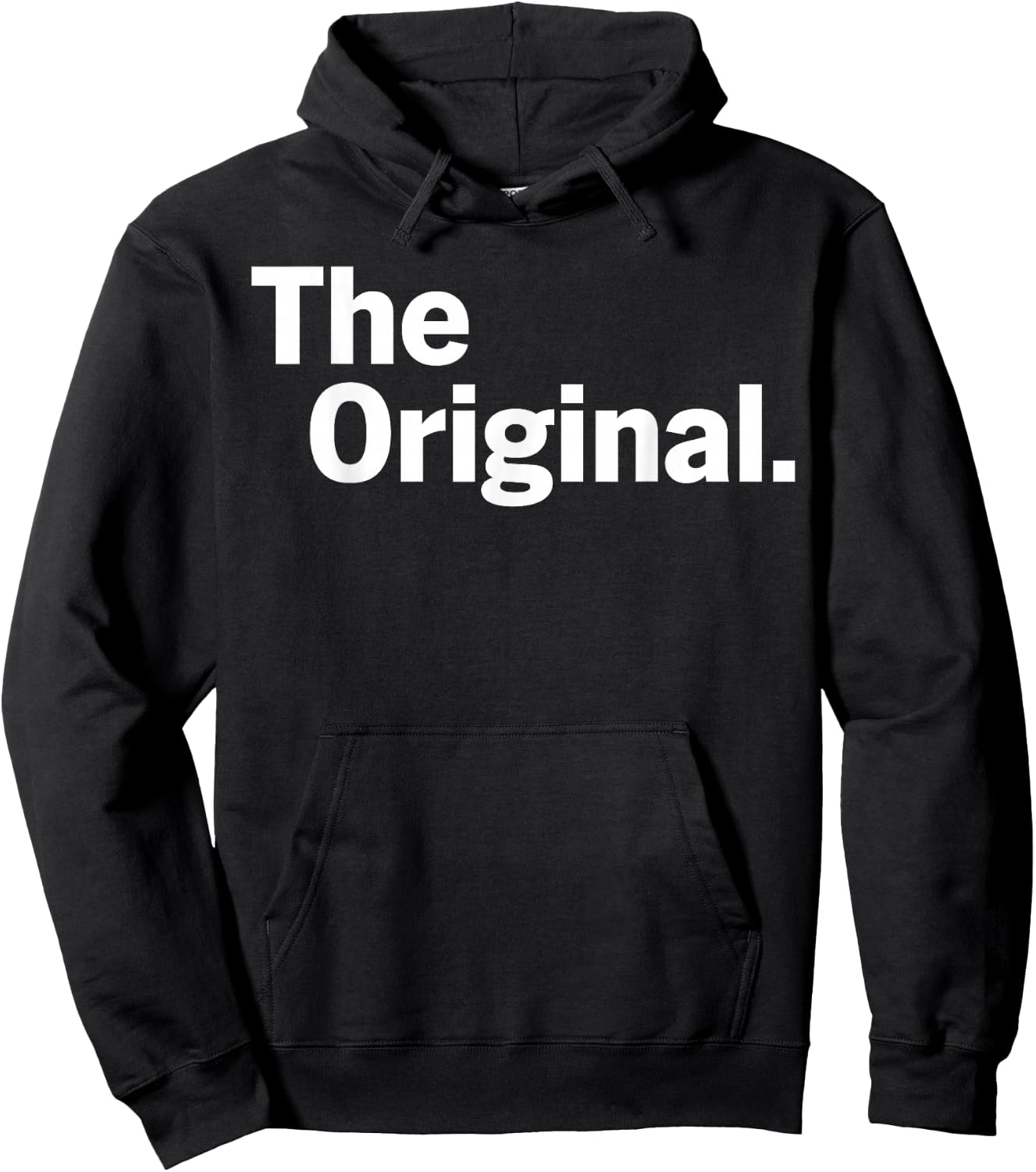 The Original and The Remix Funny Couple Matching Hoodie - Hoodie | Black