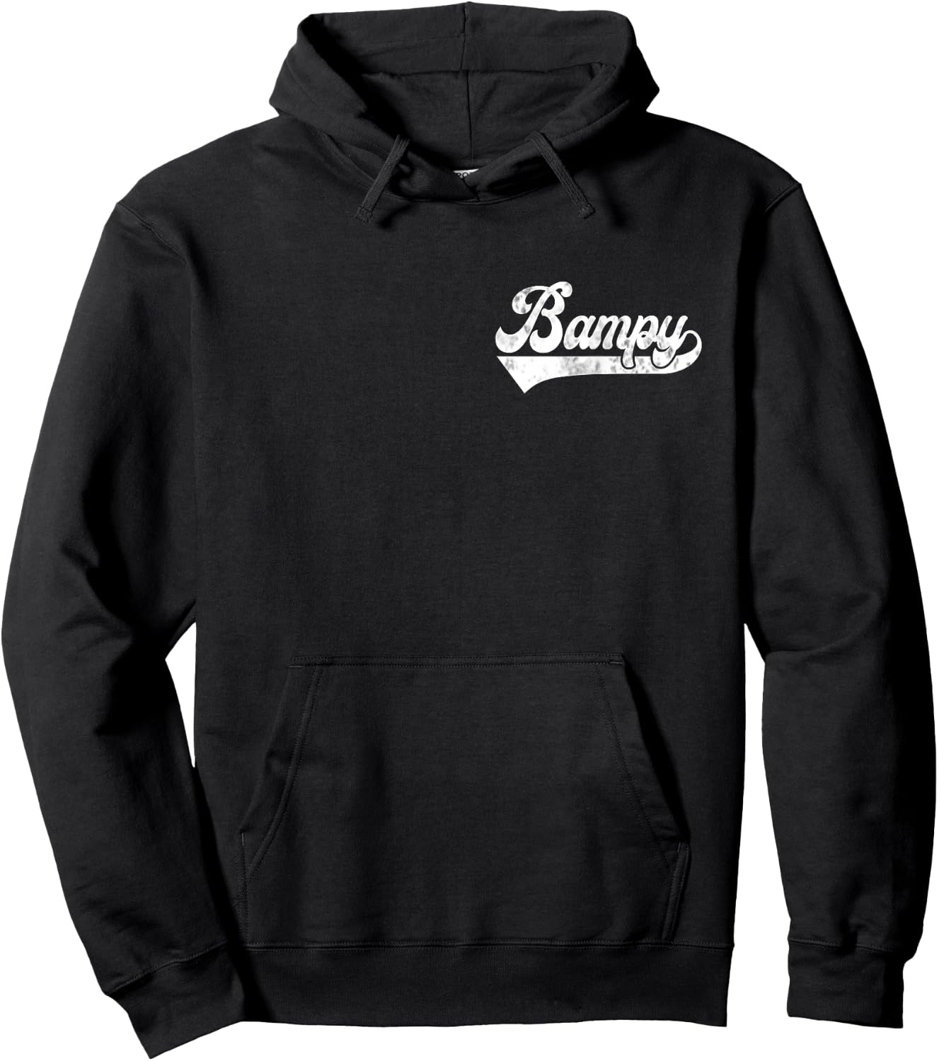 Bampy Vintage Retro Father's Day for Papa Grandpa Hoodie - Hoodie | Black