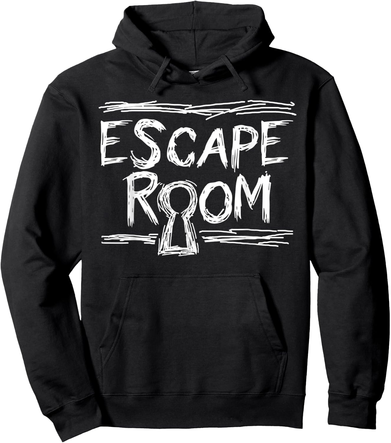 Game Adventure Graphic Problem Solver Escape Room Hoodie - Hoodie | Black
