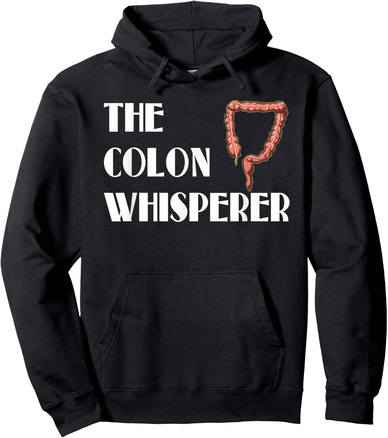 Colon Whisperer Gastroenterologist Proctologist Gift Hoodie - Hoodie | Black