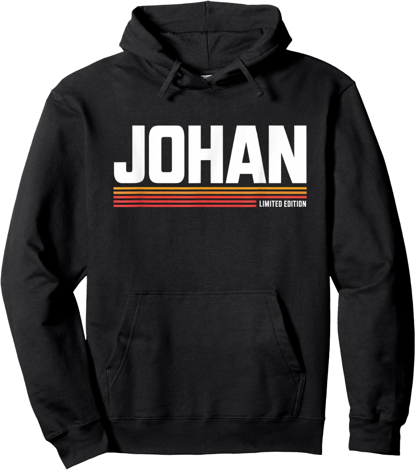 Johan Limited Edition Vintage Custom Name Husband Grandpa Hoodie - Hoodie | Black