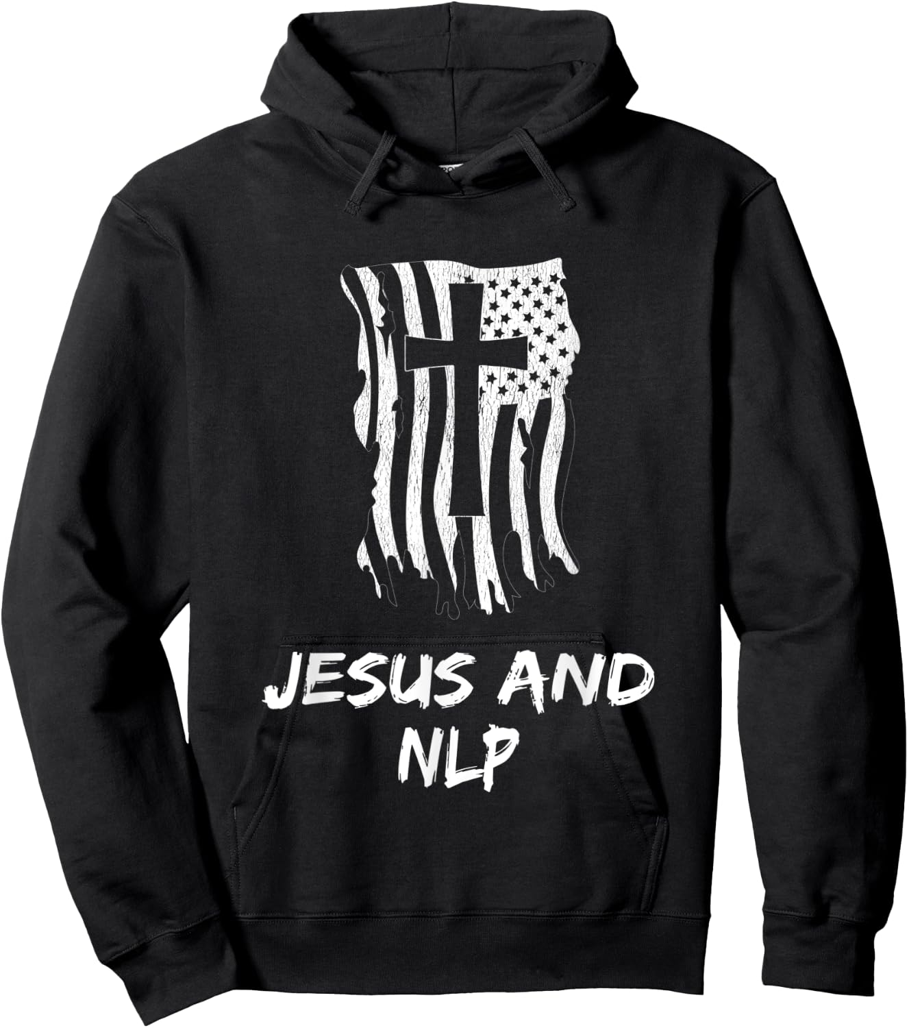 Jesus And NLP. Christian NLP Therapist Hoodie - Hoodie | Black
