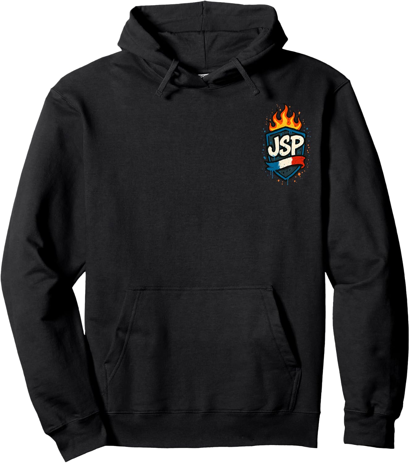 JSP Graffiti Patch - JSP - Young Fireman Hoodie - Hoodie | Black