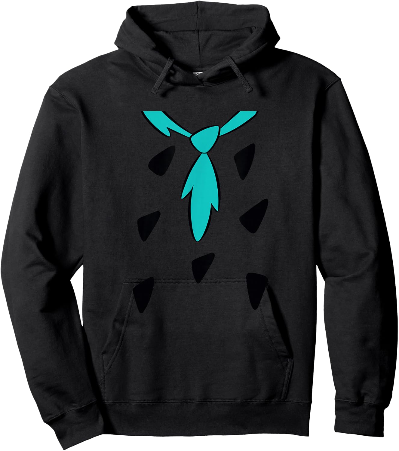 The Flintstones Fred Flintstone Big Costume Hoodie - Hoodie | Black