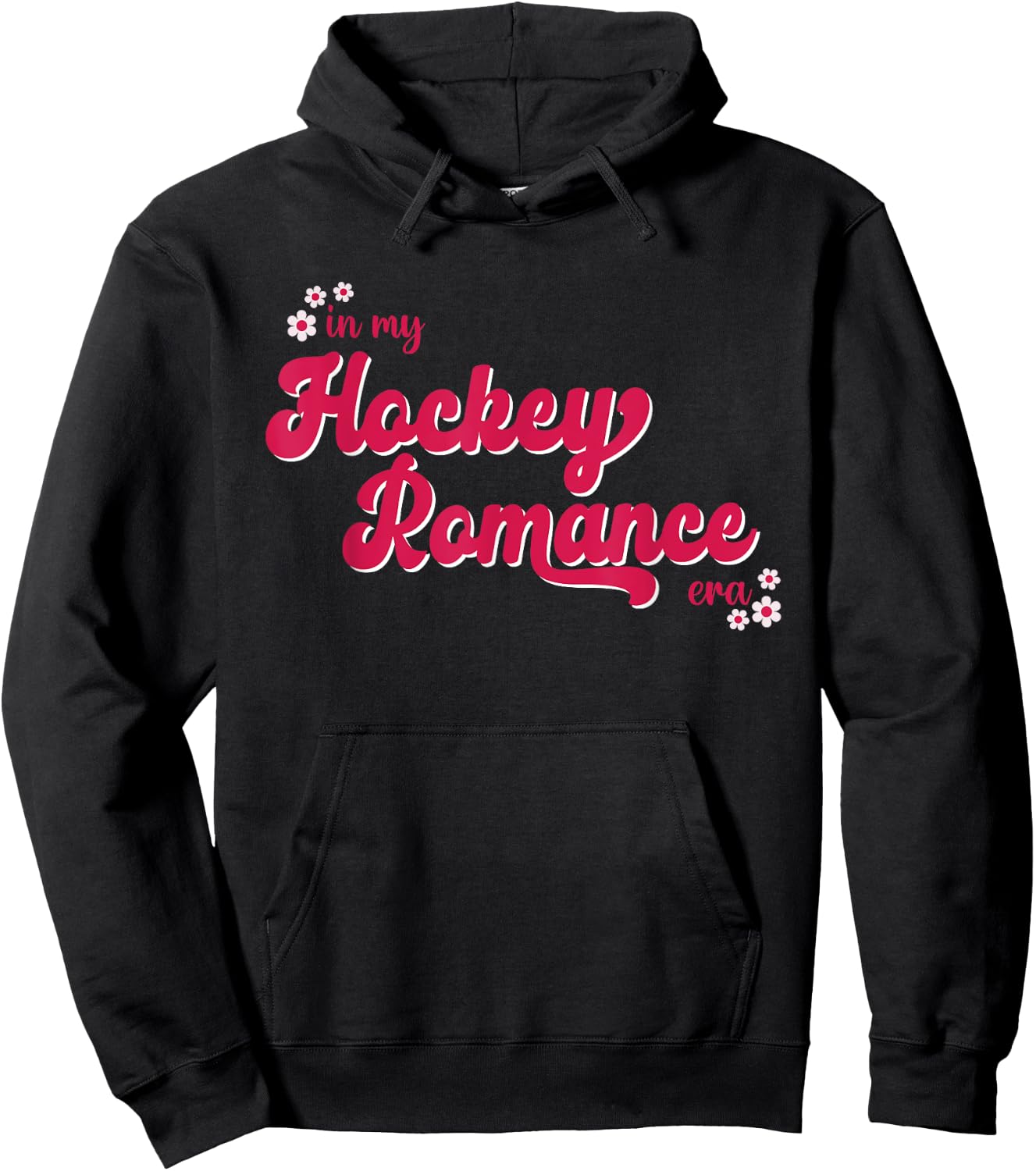 In My Hockey Romance Era Apparel Hoodie - Hoodie | Black