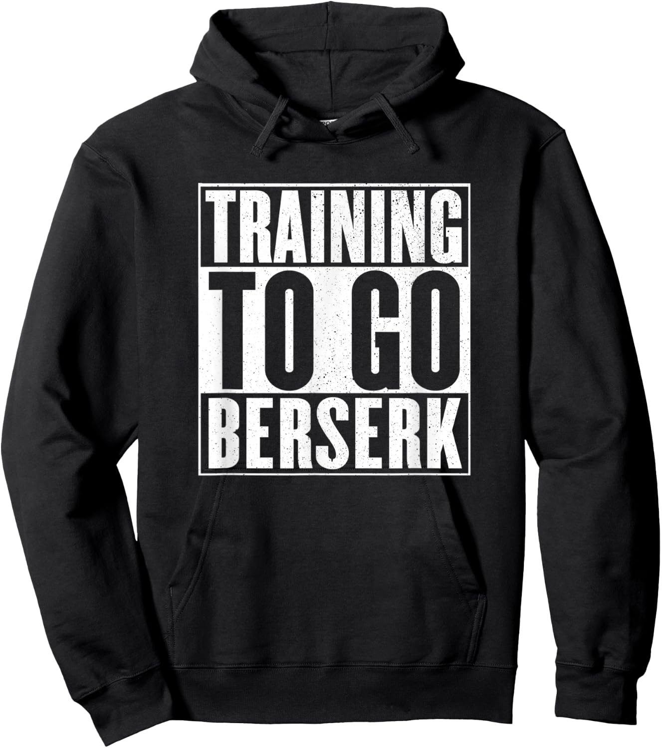 Training to go berserk Norse Viking Berserker Gym Workout Hoodie - Hoodie | Black