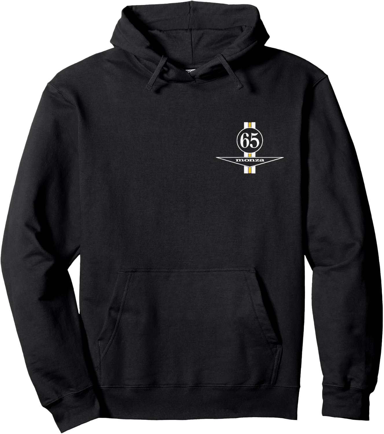 1965 Corvair Monza Year of Make Emblem Hoodie - Hoodie | Black