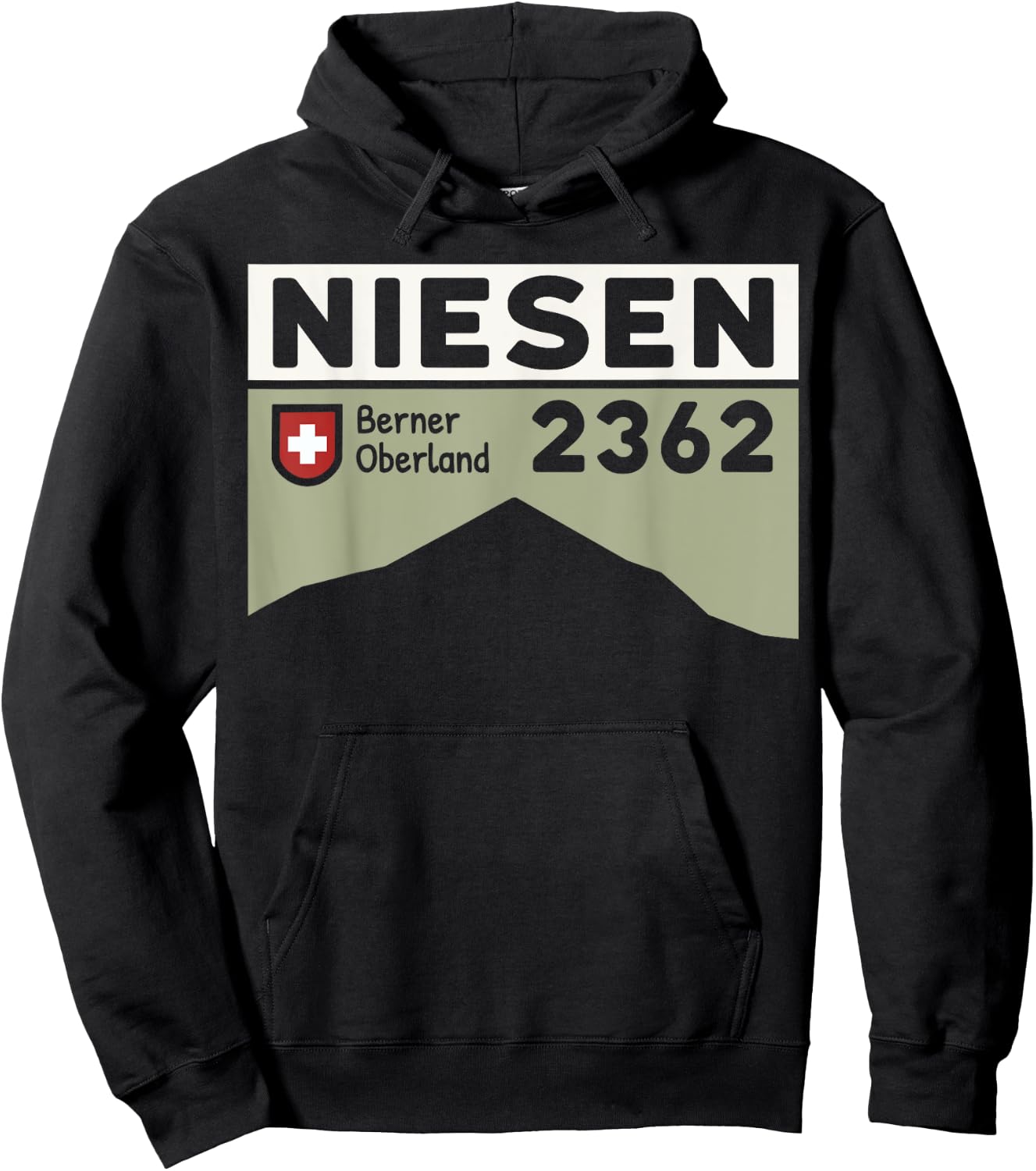 Mount Niesen Hike Switzerland Swiss Skiing Hiking Gifts Hoodie - Hoodie | Black