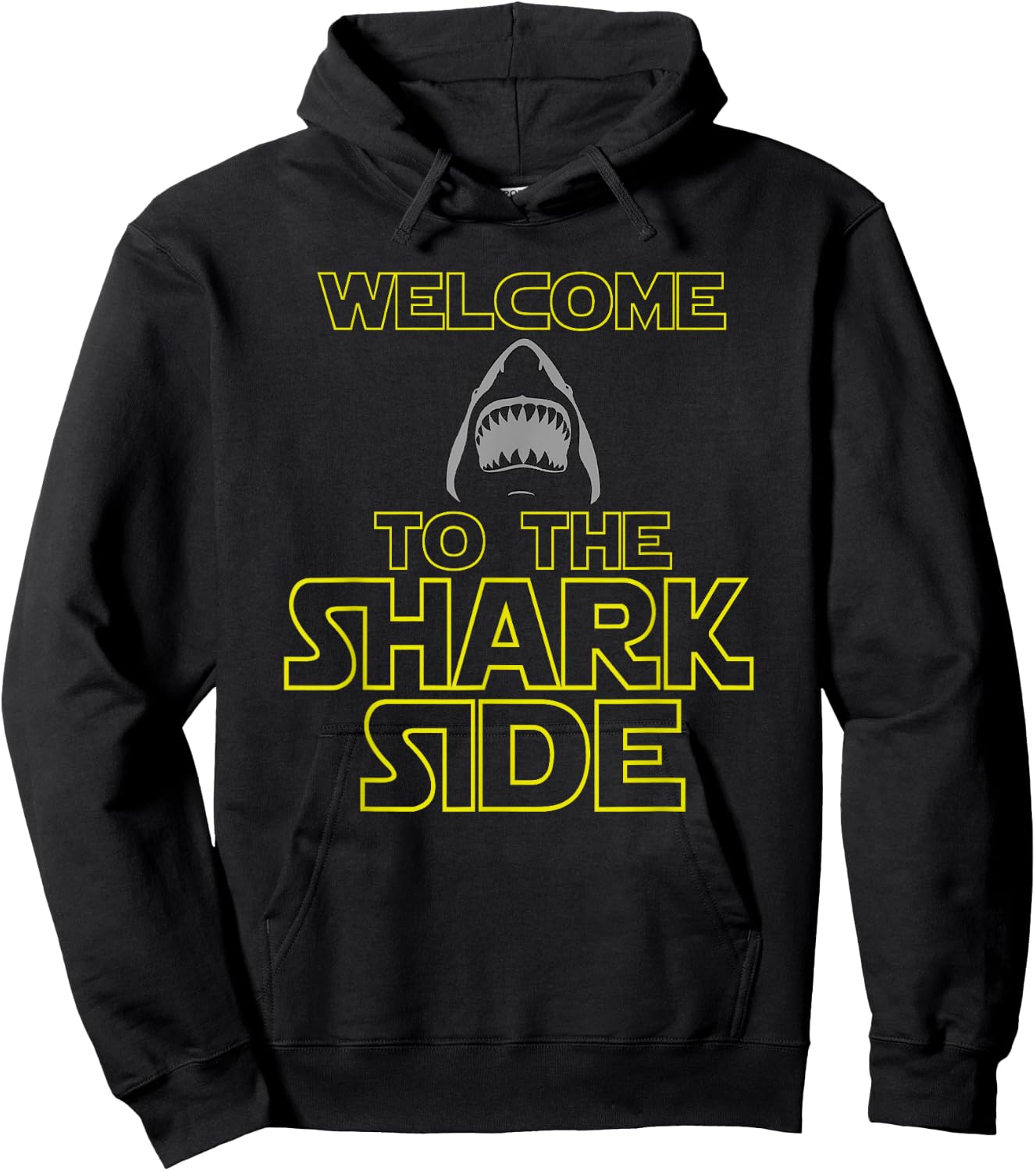 Welcome To The Shark Side Hoodie - Hoodie | Black