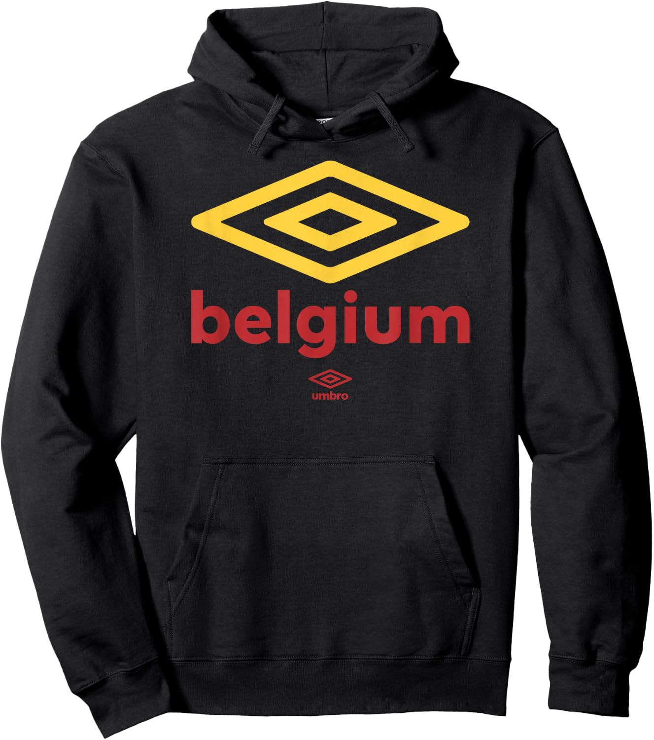 Umbro International Soccer Diamond Belgium Logo Hoodie - Hoodie | Black