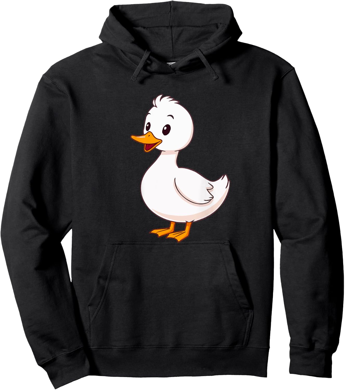 #snirt Duck Chick Baby Duck Mobile Phone Cover Hoodie - Hoodie | Black