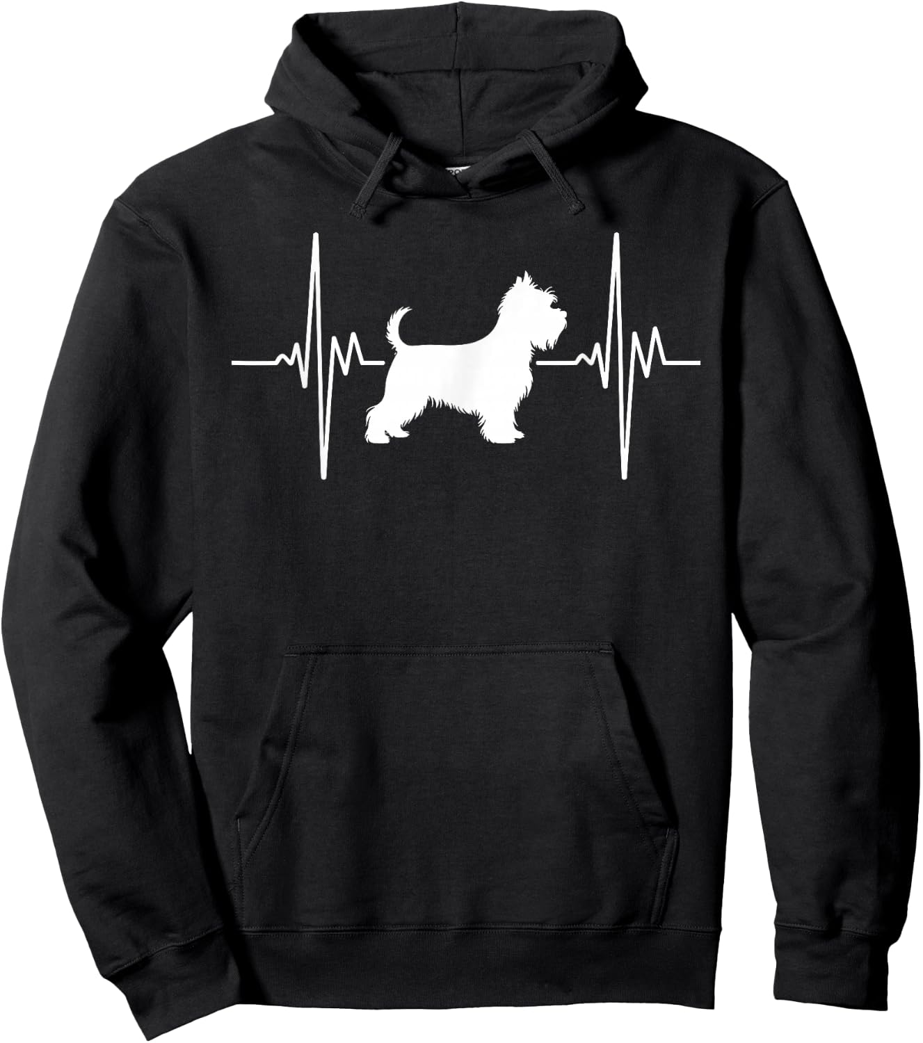 Funny Yorkshire Terrier Design Women Yorkie Lover Hoodie - Hoodie | Black