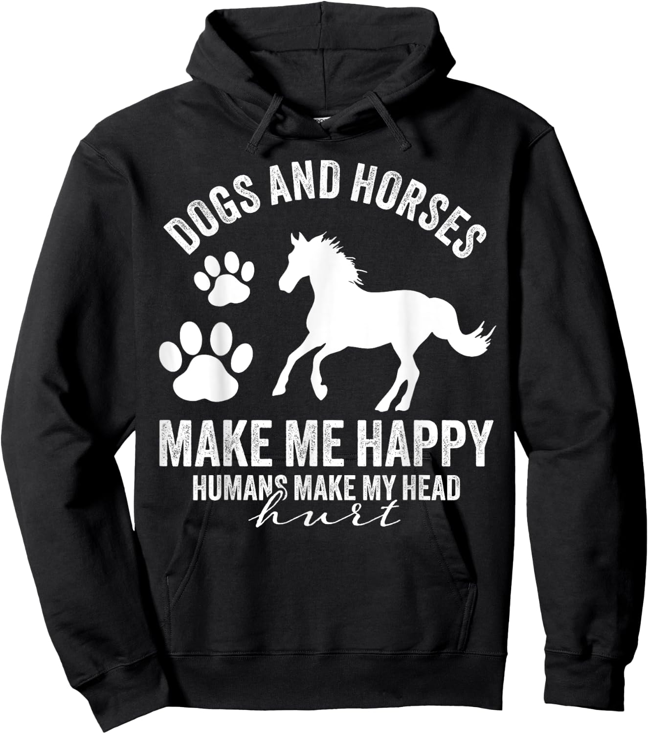 Women Girl Hoodie - Hoodie | Black