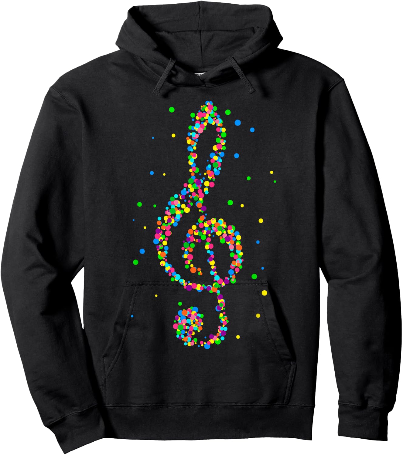 Musician Treble Clef Music Choir , black Hoodie - Hoodie | Black