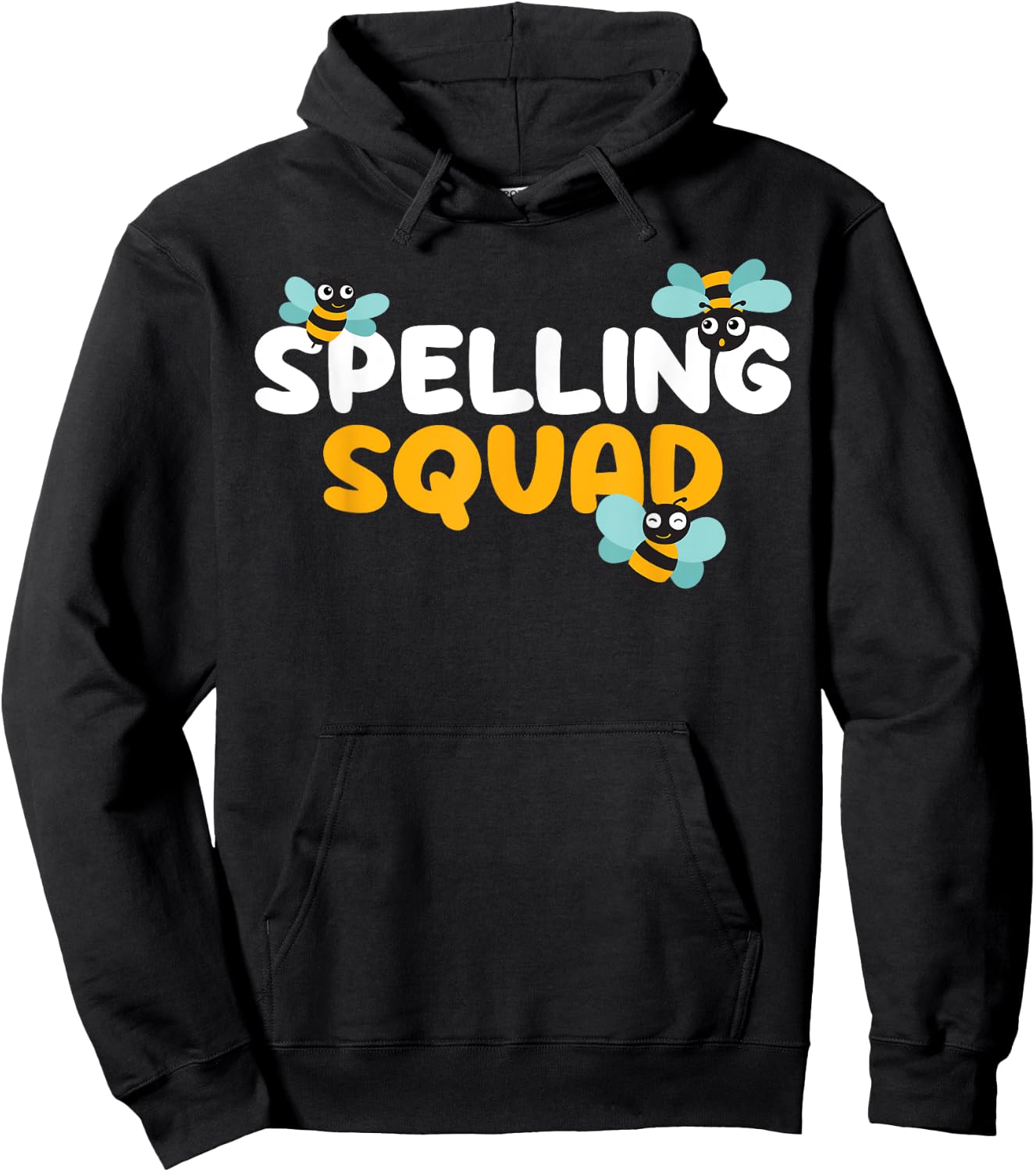 Spelling Squad Spelling Bee Competition Spelling Bee Hoodie - Hoodie | Black