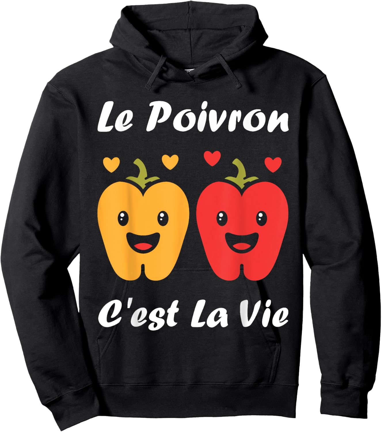 Vegetable The Pepper Is Life Humour Pepper , Black, S Hoodie - Hoodie | Black