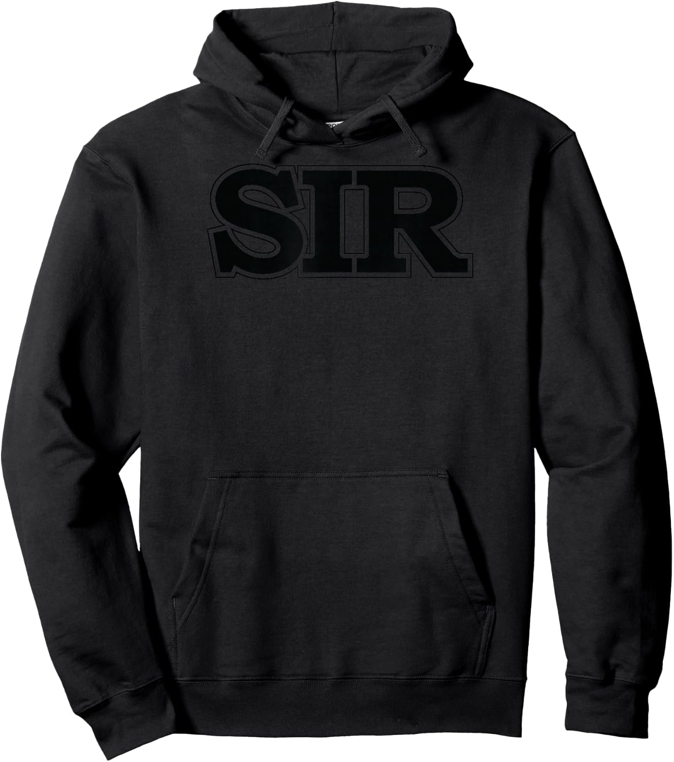 Funny SIR 100% Dominant Alpha Male/Female Leader Dom Master Hoodie - Hoodie | Black