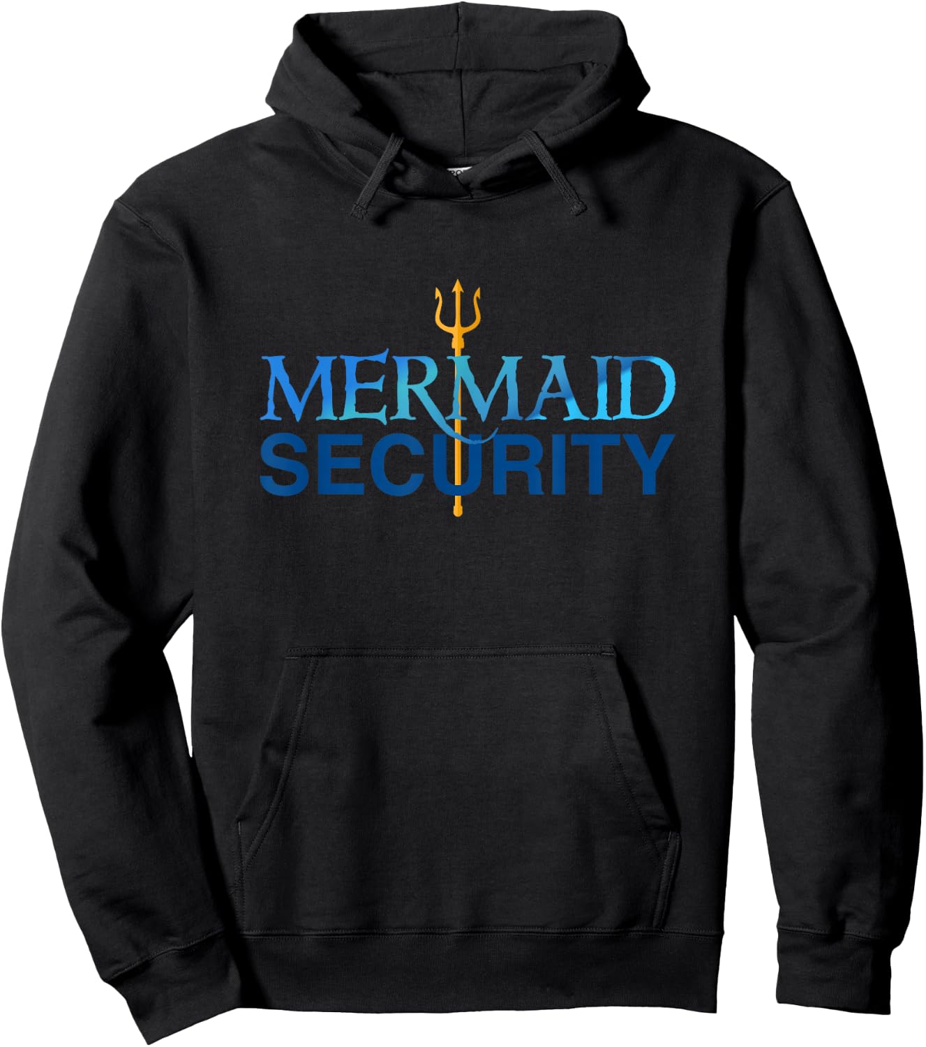 Mermaid Security Hoodie - Hoodie | Black