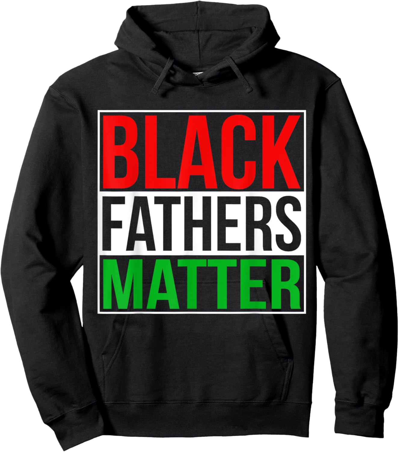 Black Fathers Matter Family Civil Rights Dad T Shirt Gift Hoodie - Hoodie | Black