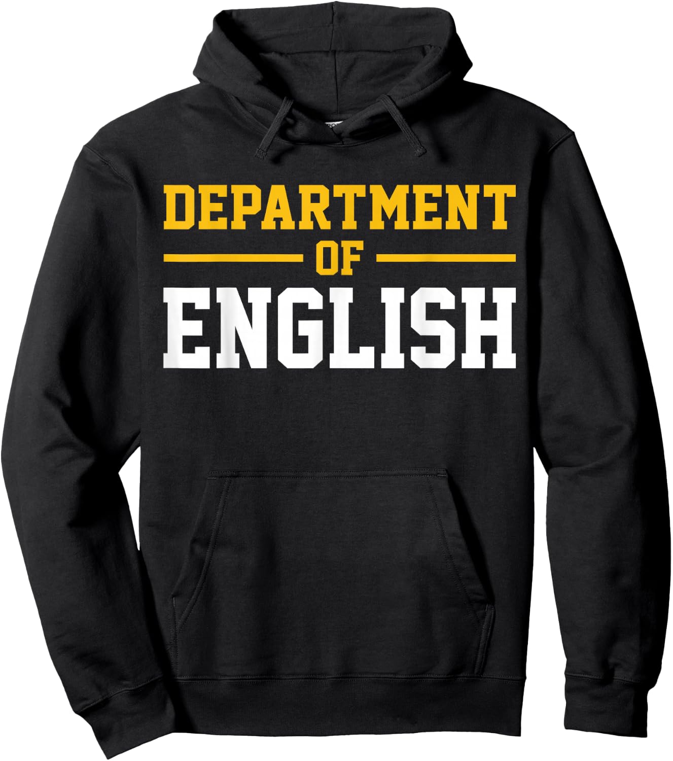 Department of English Hoodie - Hoodie | Black