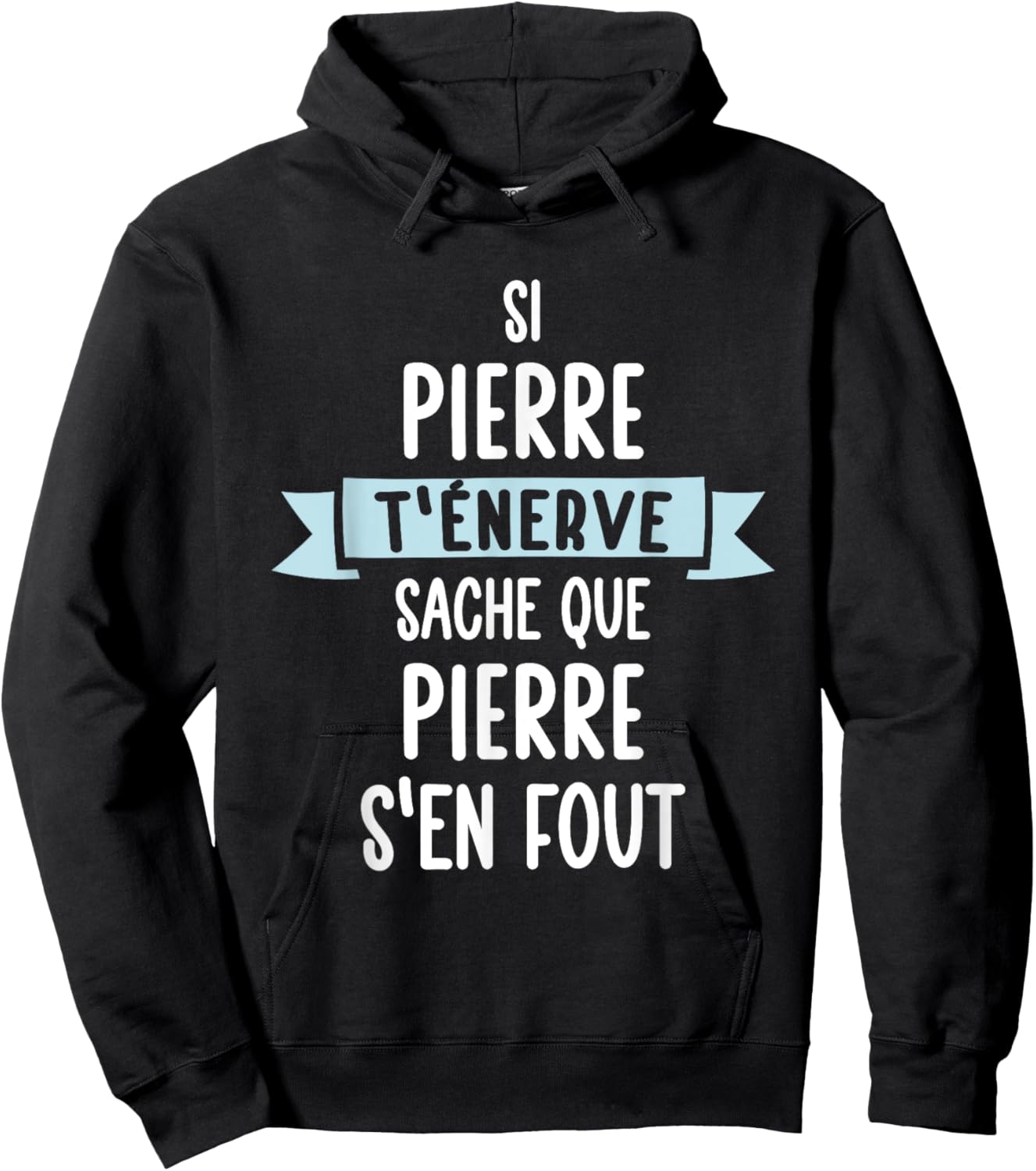 Gift Man Humour Name Personalized Stone , Black, S Hoodie - Hoodie | Black