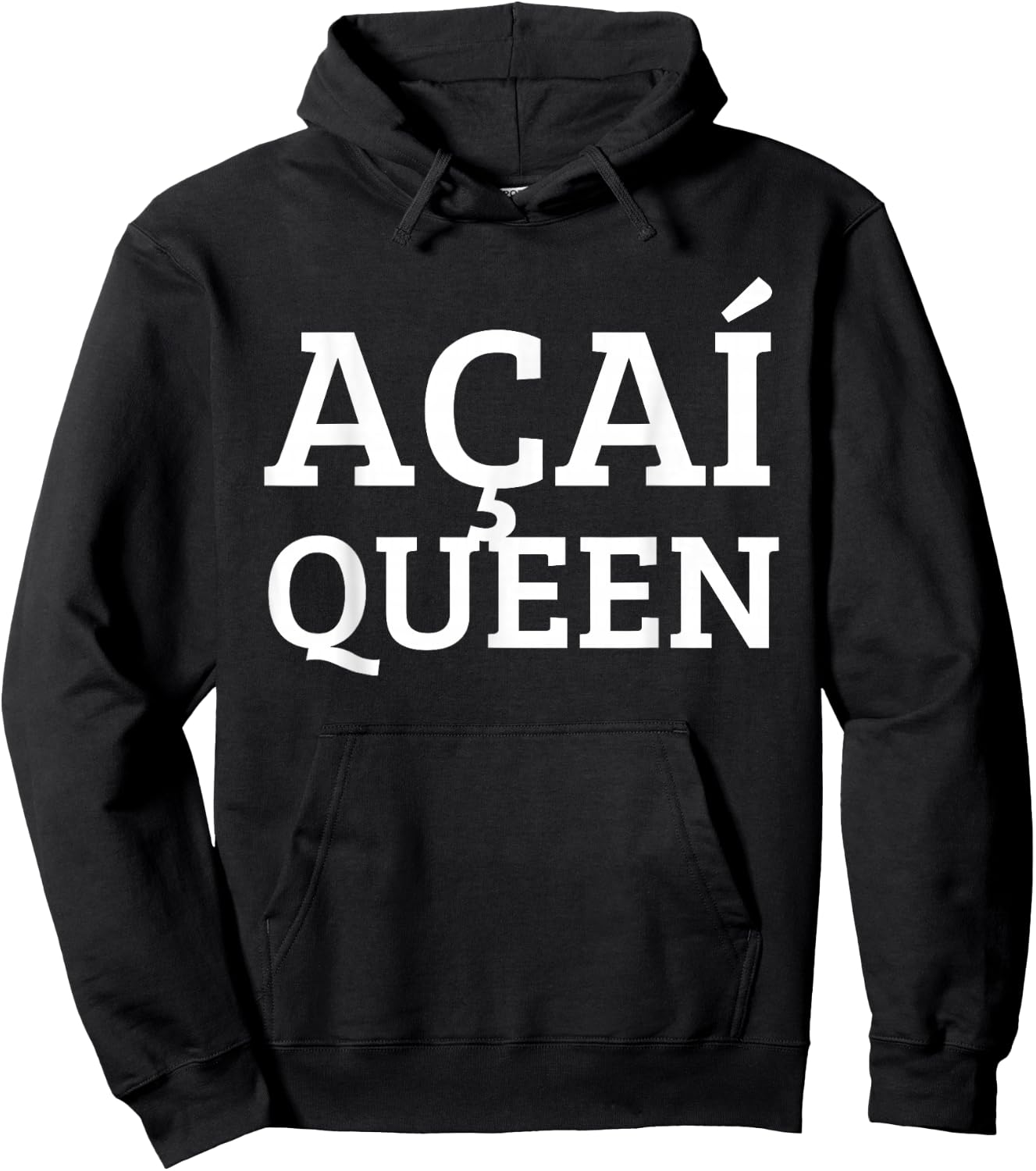 Acai Queen Berry Bowl Superfood Smoothie Adult Girls Kids Hoodie - Hoodie | Black