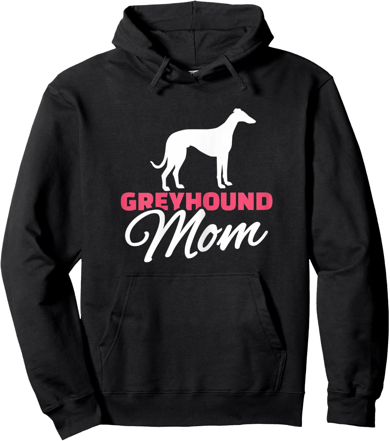 Greyhound Mama Hoodie - Hoodie | Black