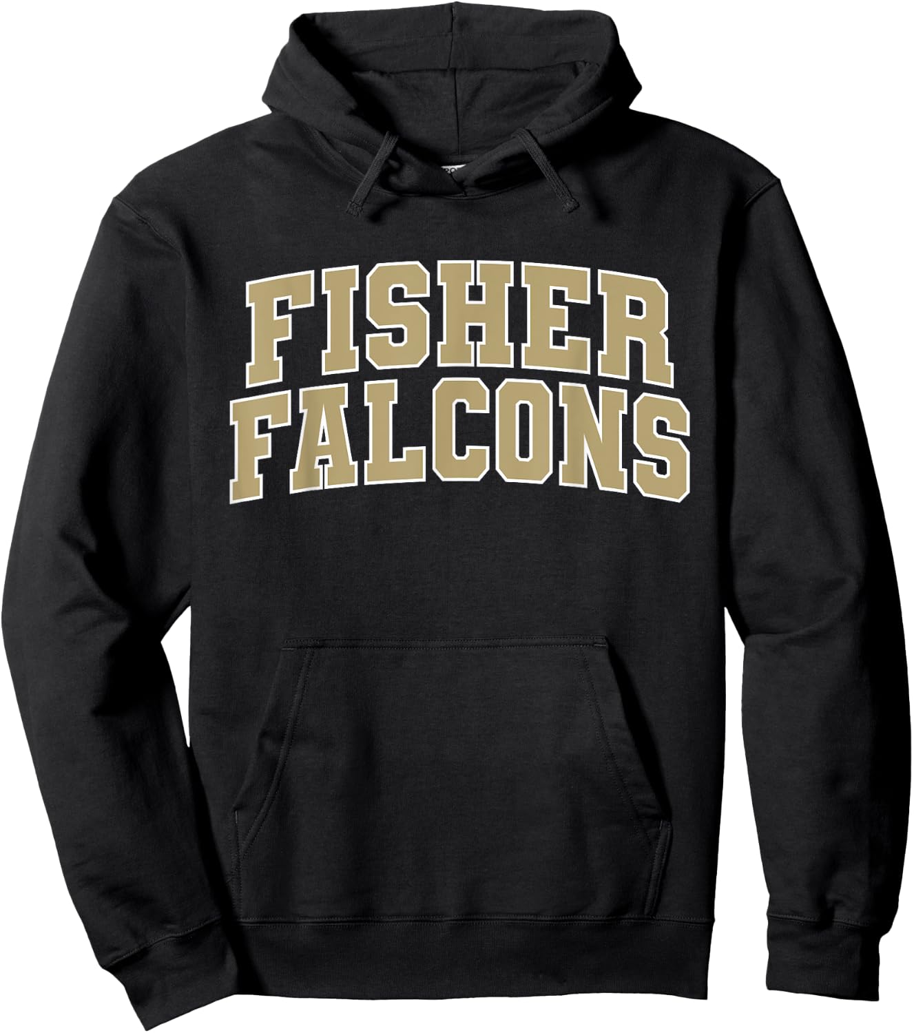 Fisher College Falcons Apparel Sports Fan Hoodie - Hoodie | Black