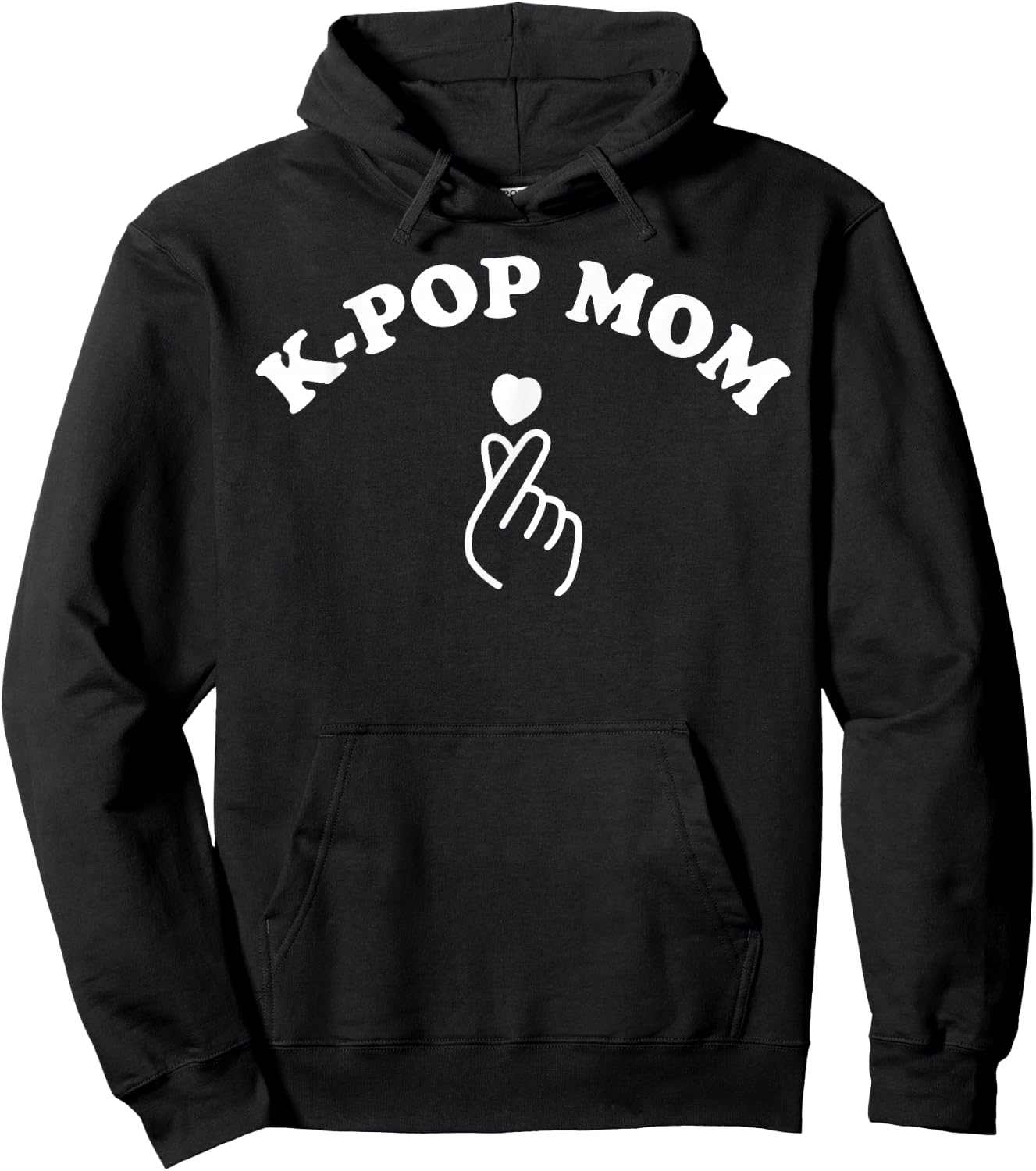 K-Pop Mom Koreanische Mutter Frau Hoodie - Hoodie | Black