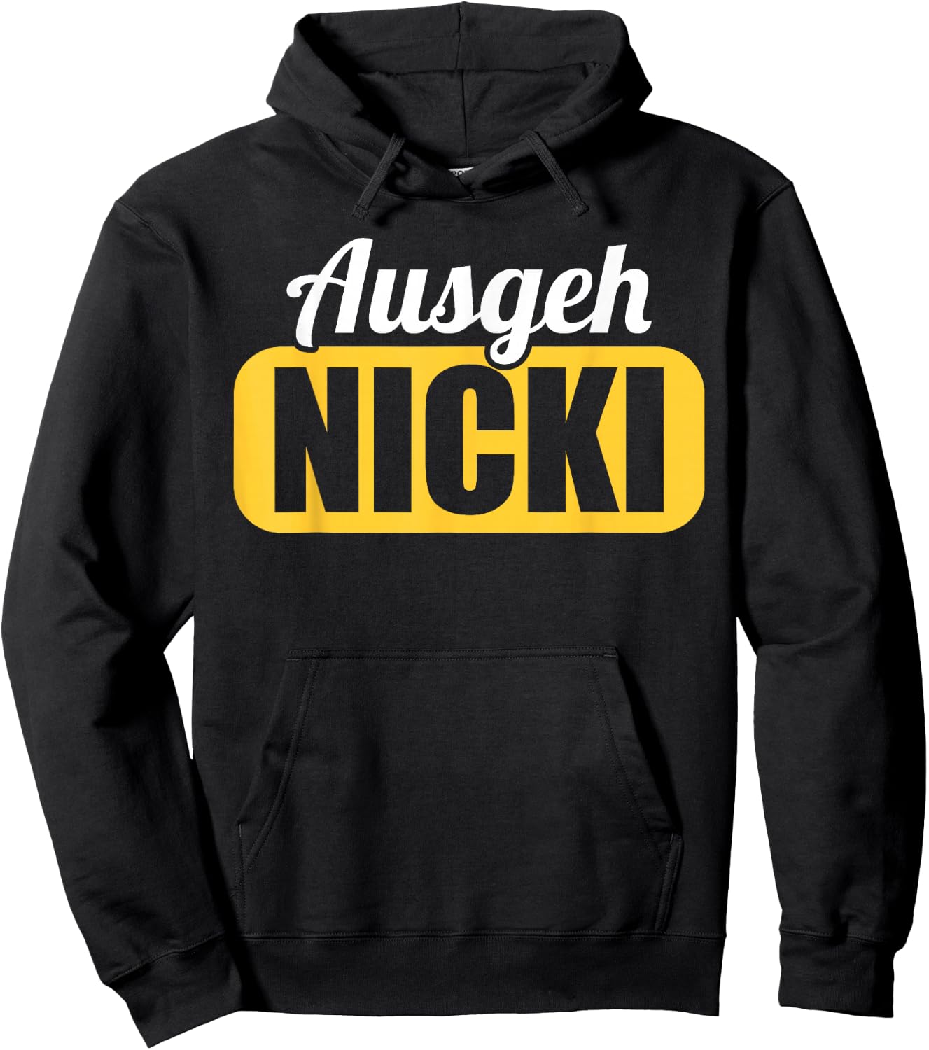 DDR East Germany East Away Nicki Ossi , black Hoodie - Hoodie | Black