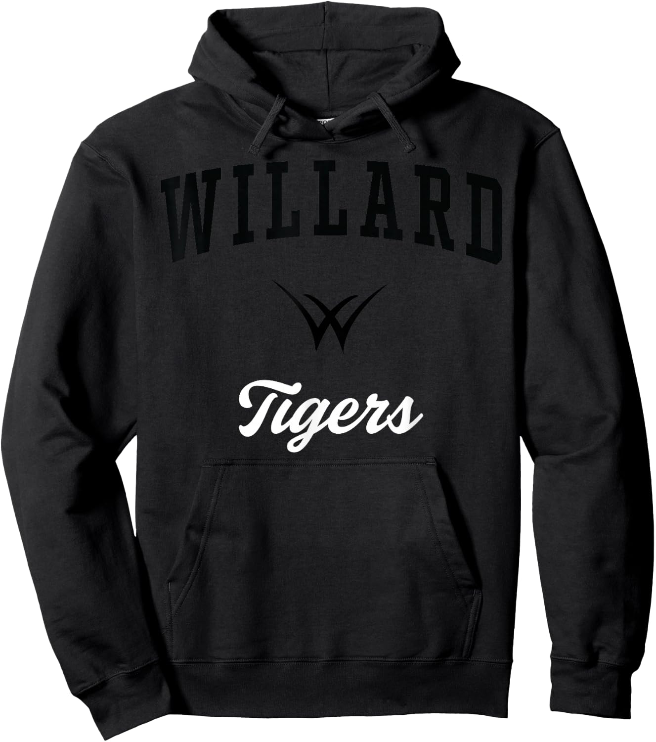 Willard High School Tigers Hoodie - Hoodie | Black