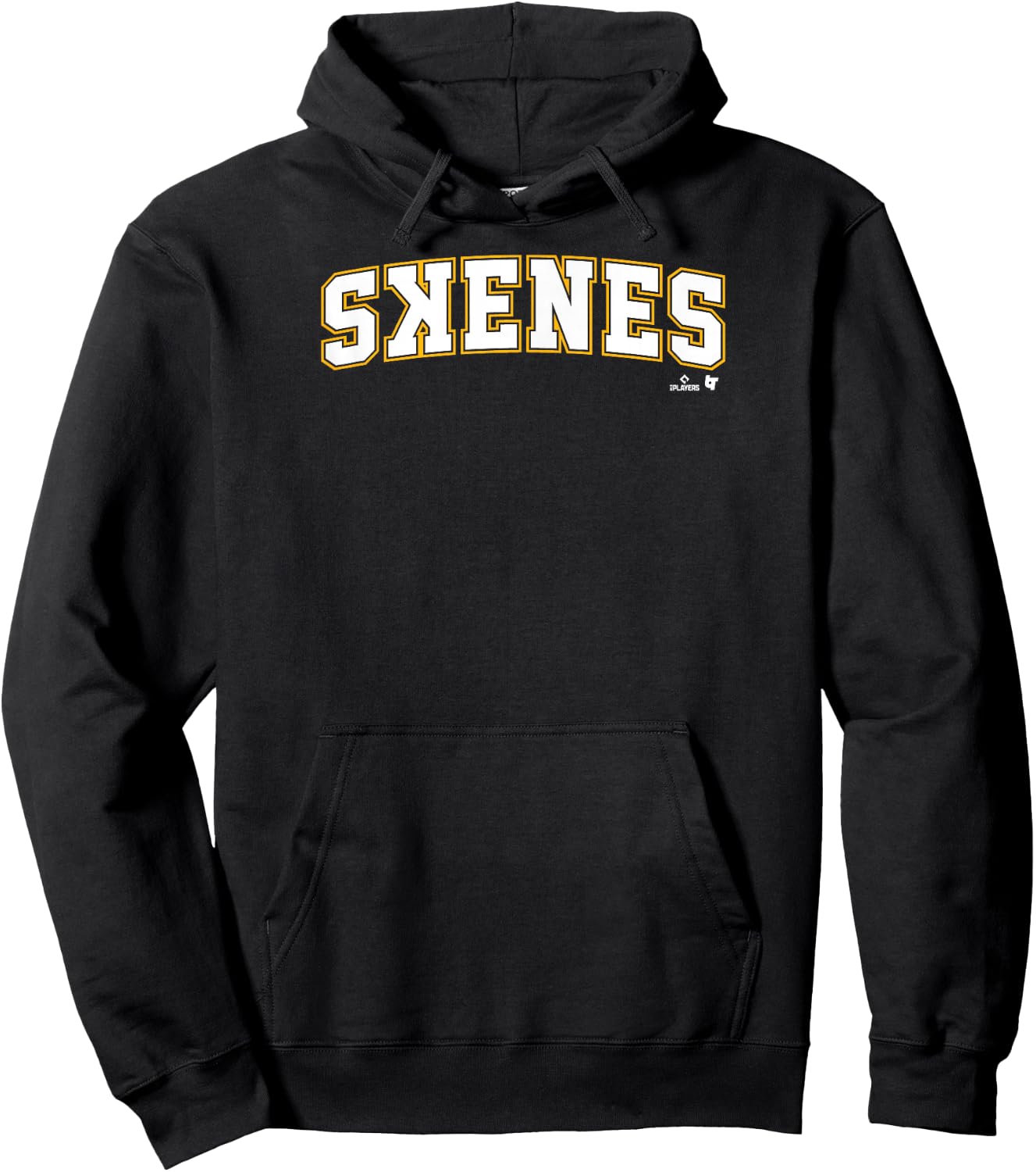 Paul Skenes: Jersey Front & Back #30 - Pittsburgh Baseball Hoodie - Hoodie | Black