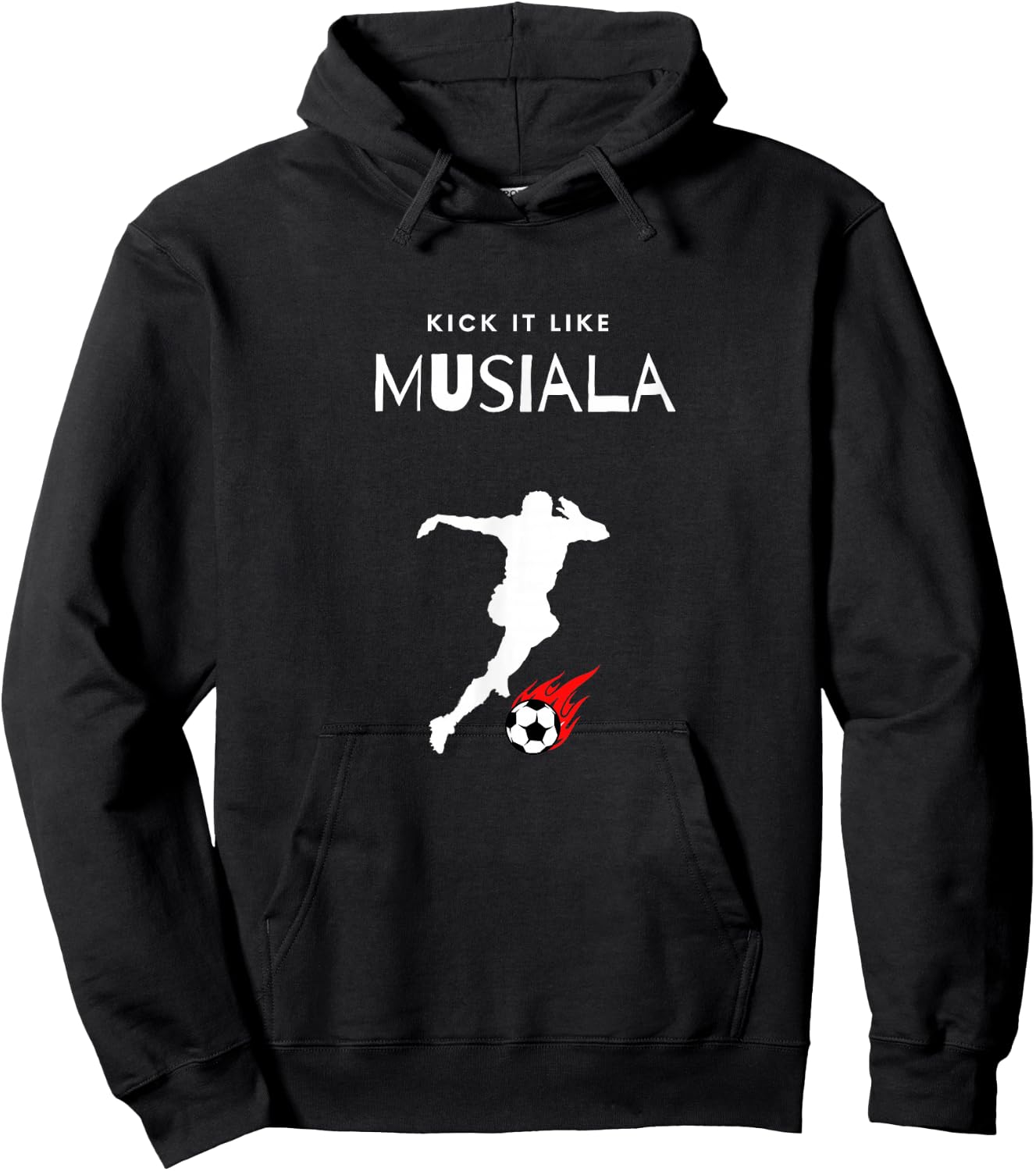Kick it Like MUSIALA Hoodie - Hoodie | Black