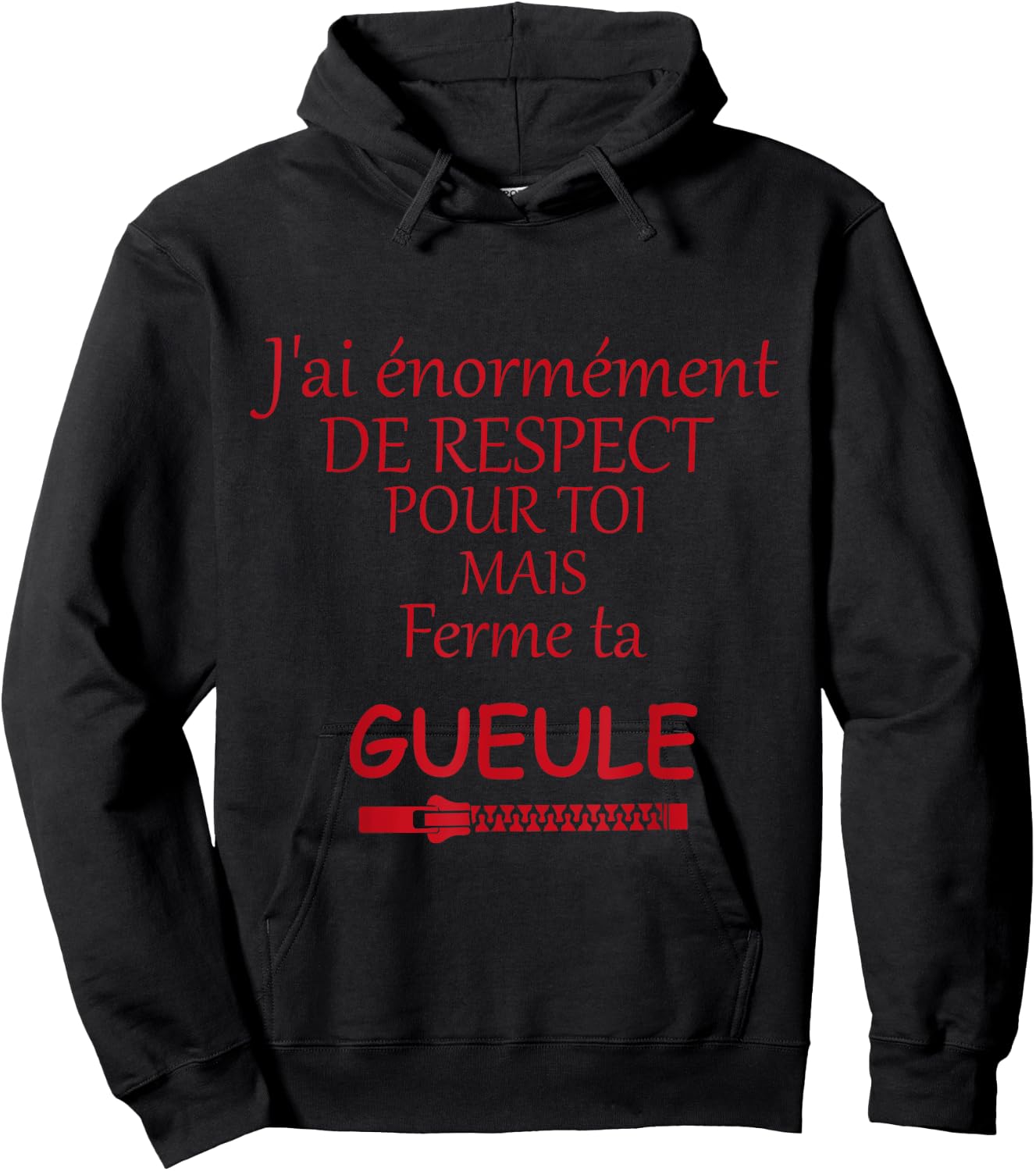 Design Women's Railing Firm Ta gueule Humour Râleur Humour , Black, S Hoodie - Hoodie | Black