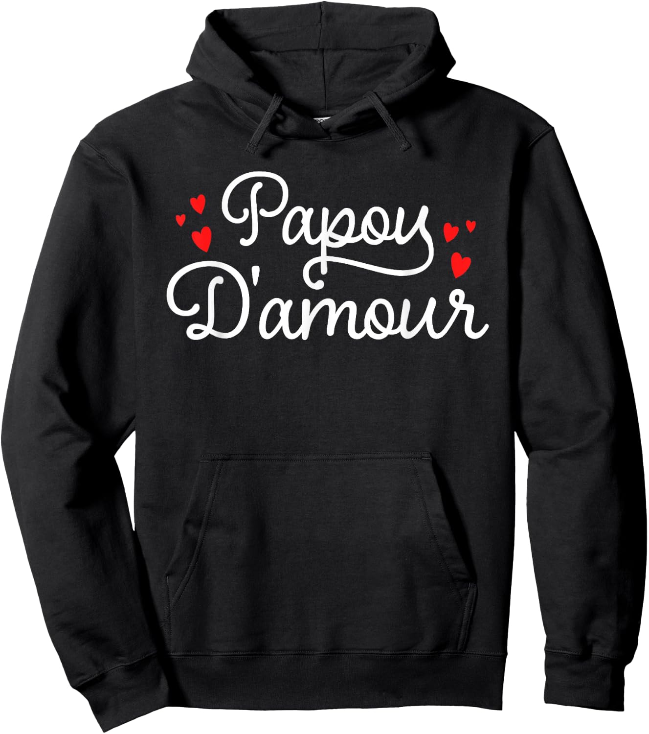 Papou Love Father's Day Gift Best Dad In The World , Black, S Hoodie - Hoodie | Black