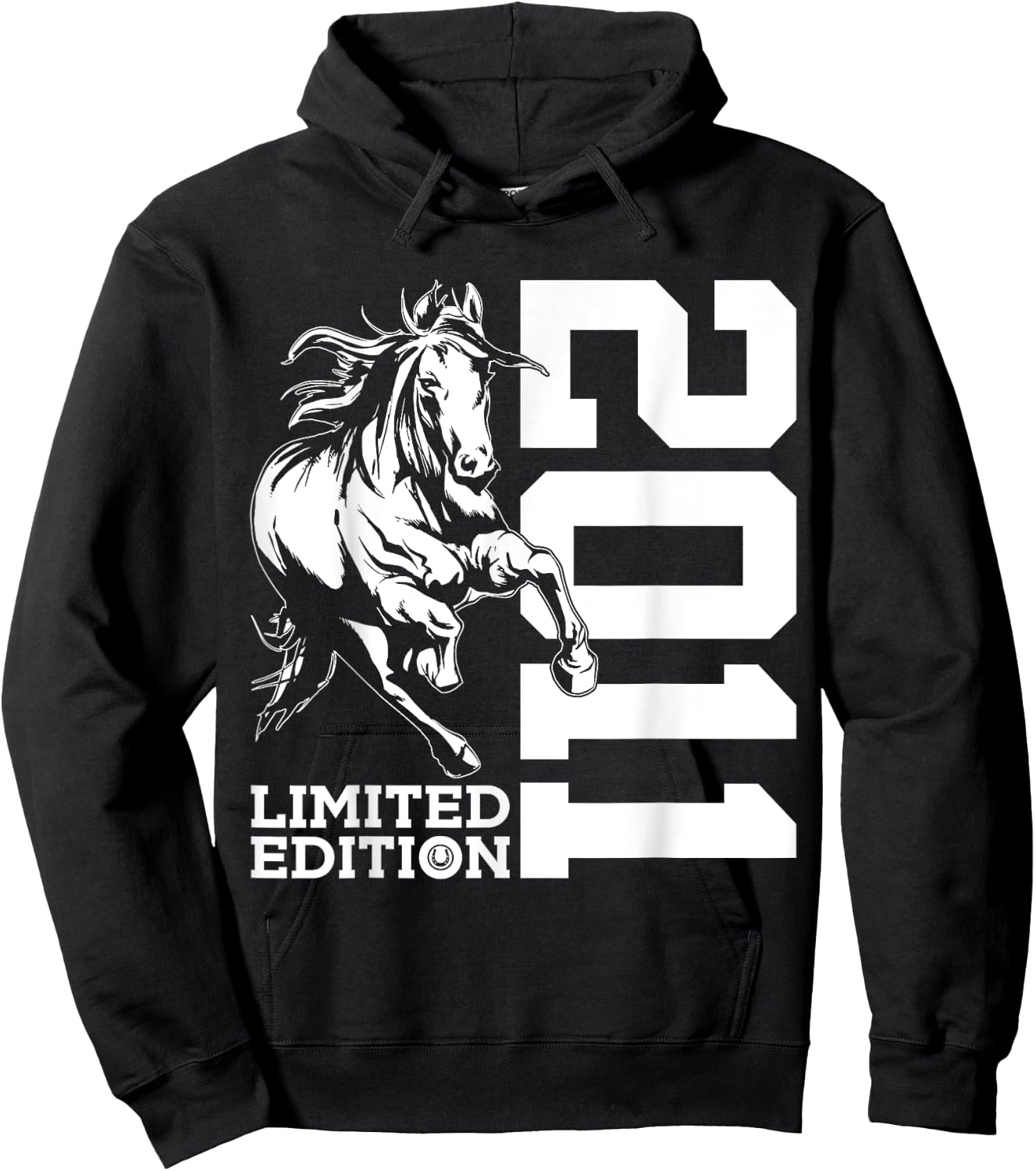 Riding 14th Birthday Horse Limited Edition 2011 Rider Hoodie - Hoodie | Black