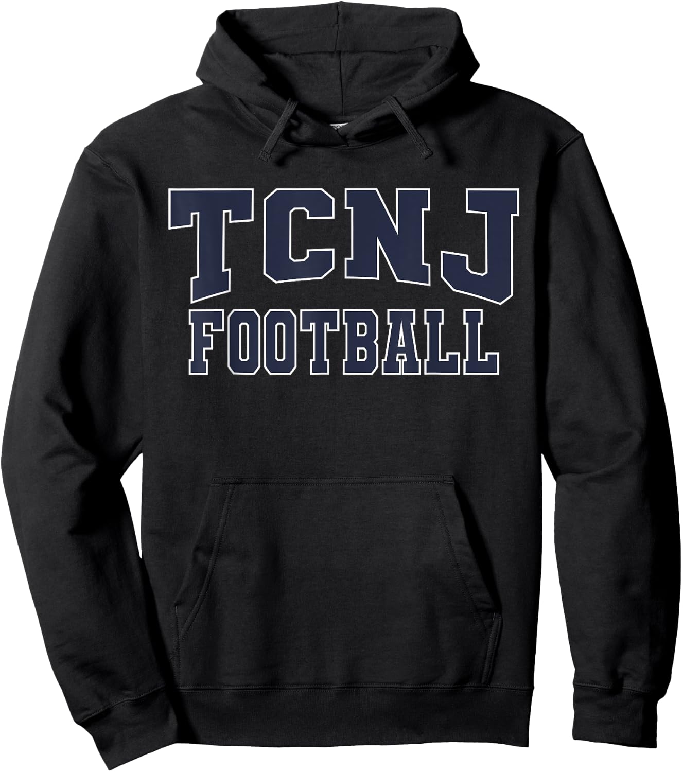 TCNJ Football Apparel Sports Fan Hoodie - Hoodie | Black
