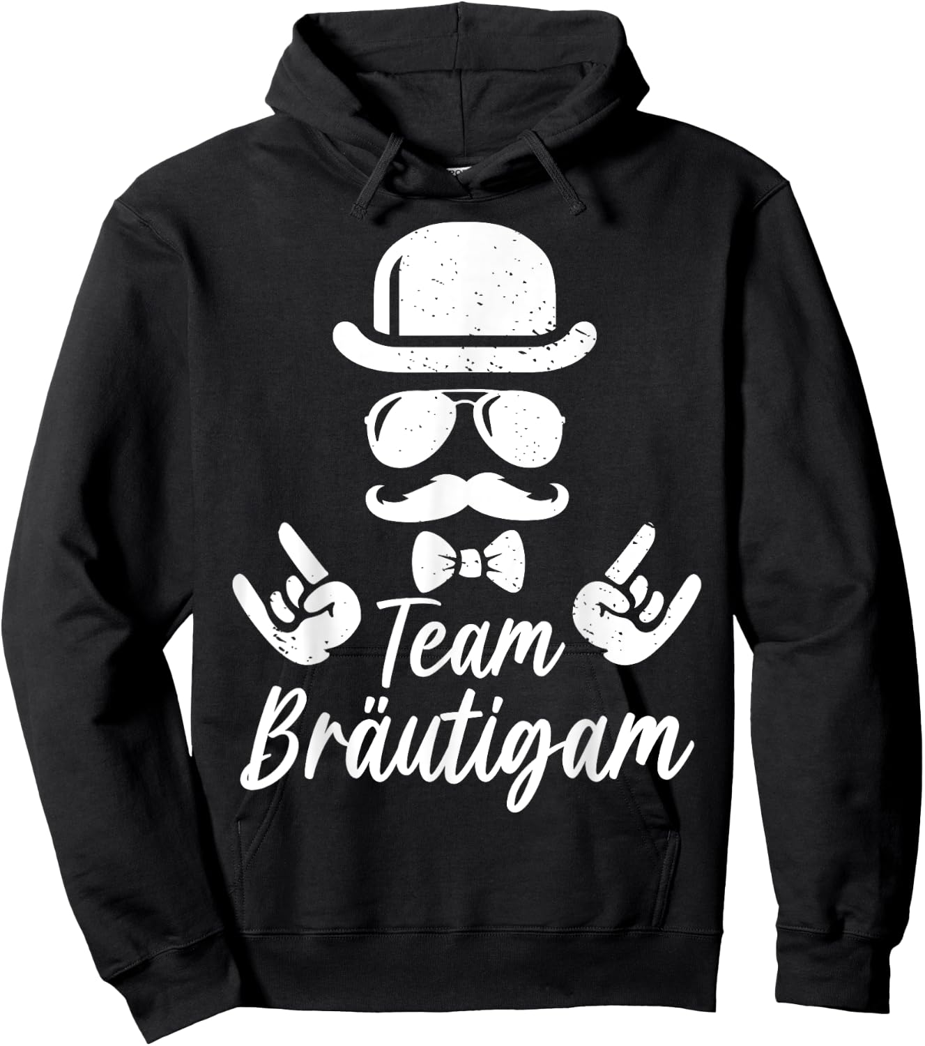 JGA Männer Polterabend Poltern Junggesellenabschied Hoodie - Hoodie | Black
