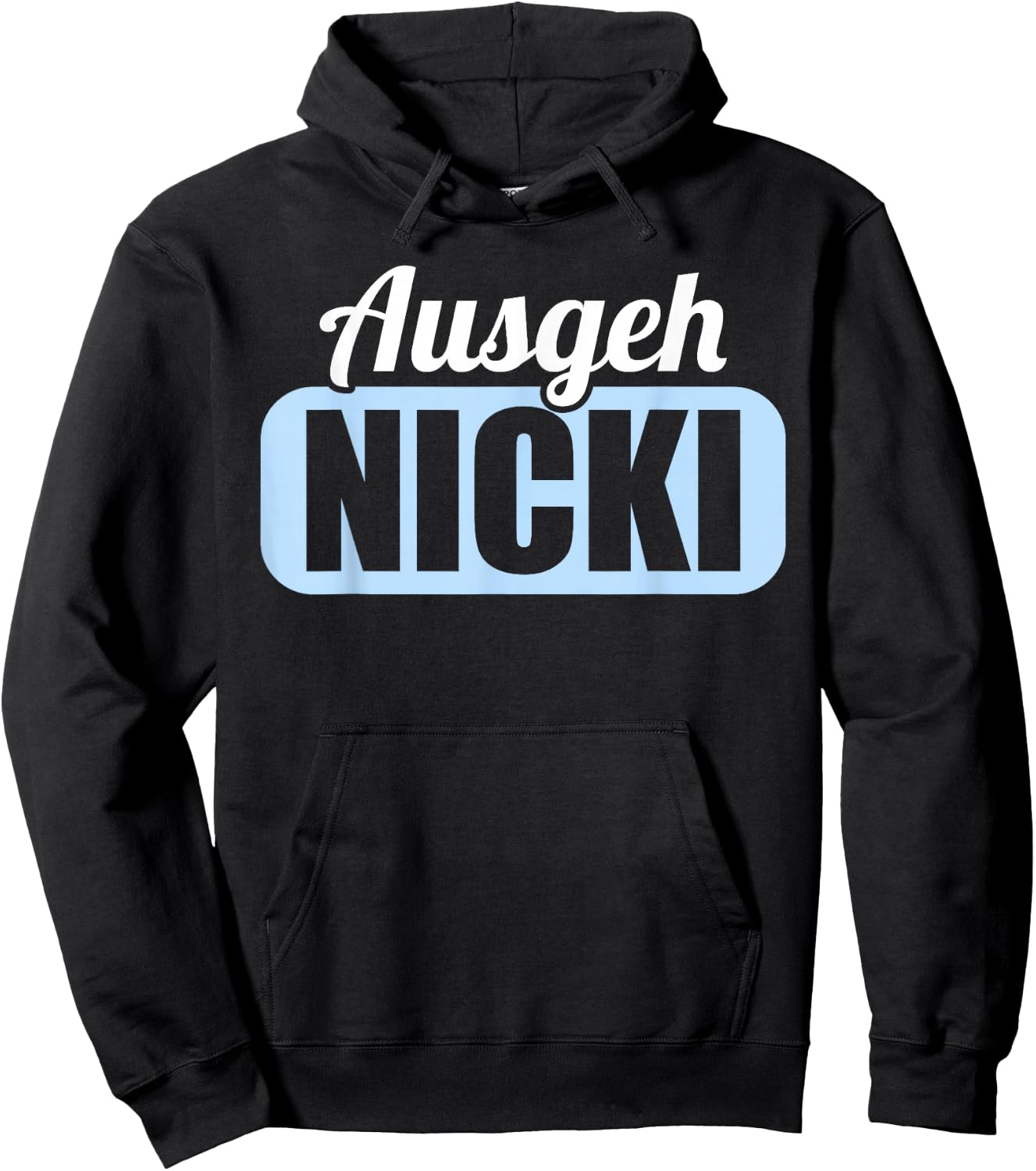 DDR East Germany East Away Nicki Ossi , black Hoodie - Hoodie | Black